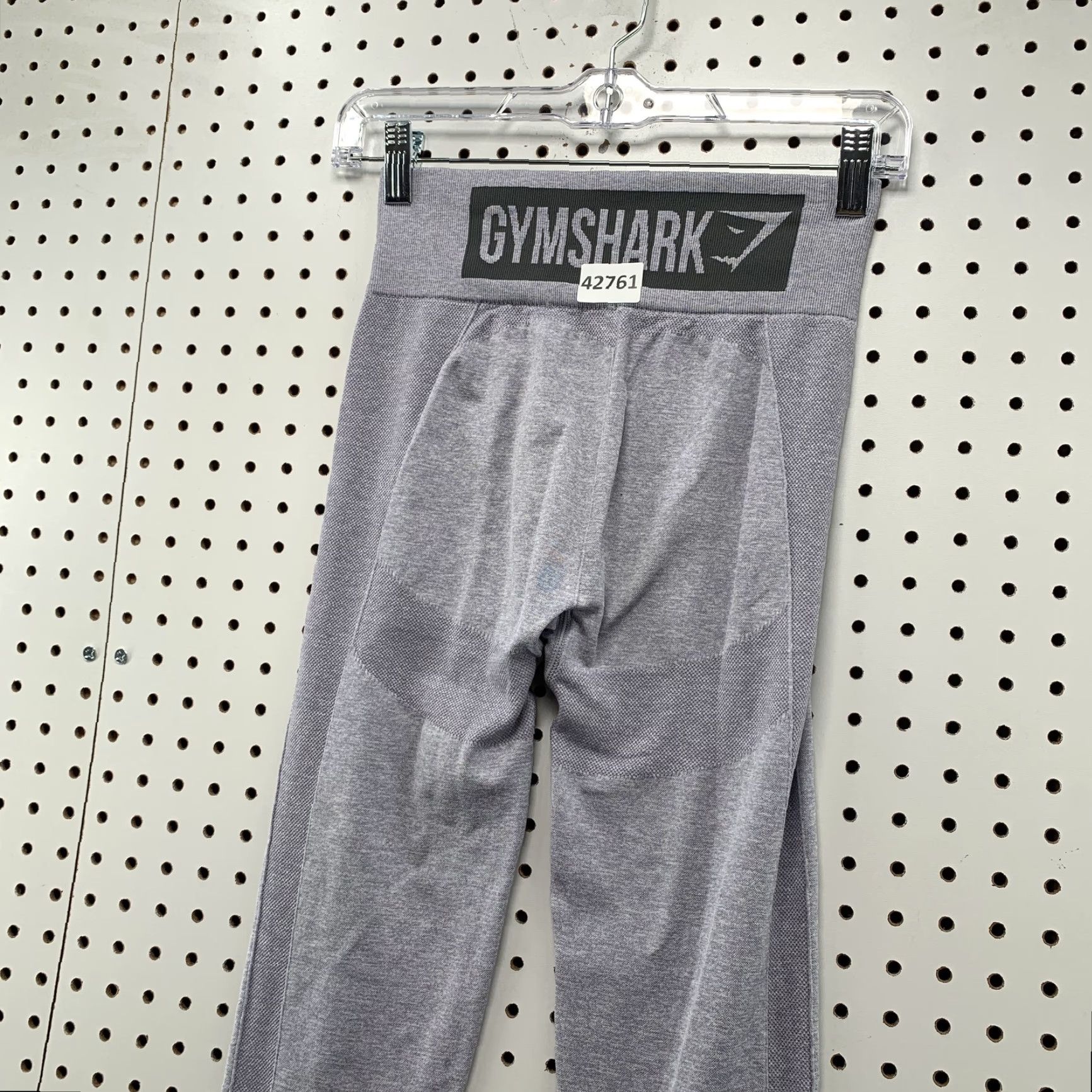Gymshark Gymshark Leggings Womens Small Gray Yoga Active Run 24x26 Shirt Pants Regular Inseam 26 in Color Gray Womens Size 28" / US 6 / IT 42 - 4 Thumbnail