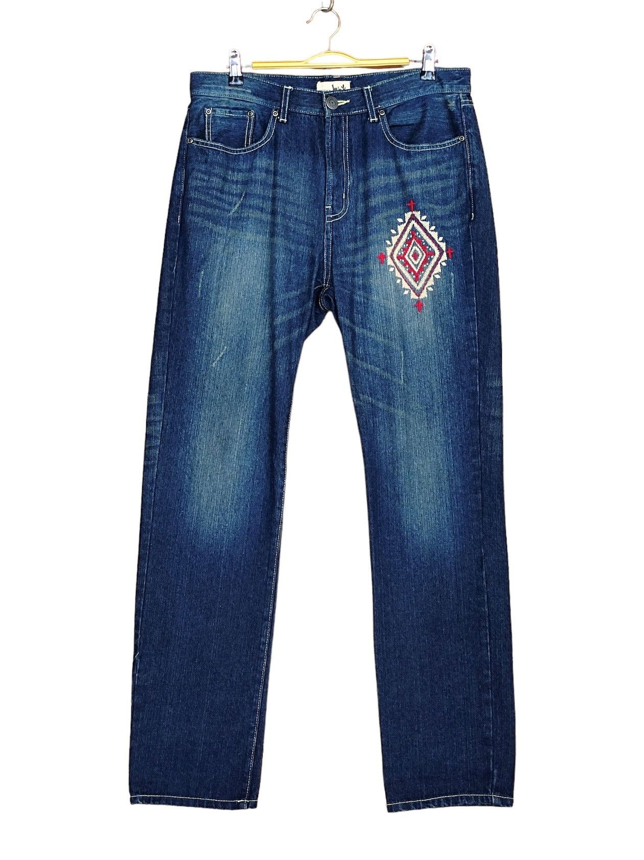 Image of Number N Ine x Tornado Mart Titicaca Ortega Denim Jeans Number Nine Inspired, Men's (Size 33)