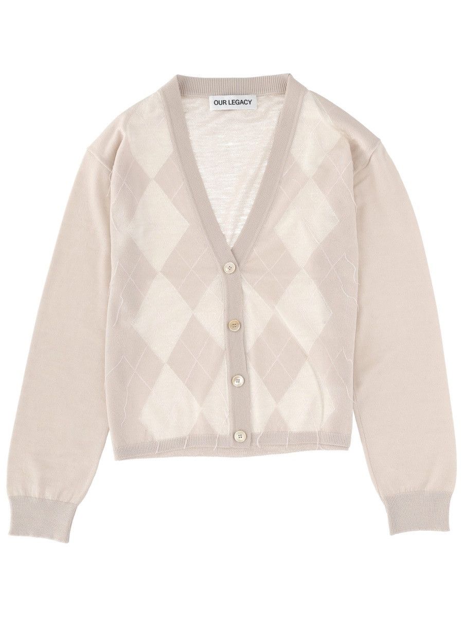 Our Legacy OUR LEGACY CARDIGAN "IVY" - MULTICOLOUR (FR 34) Size XS / US 0-2 / IT 36-38 - 1 Thumbnail