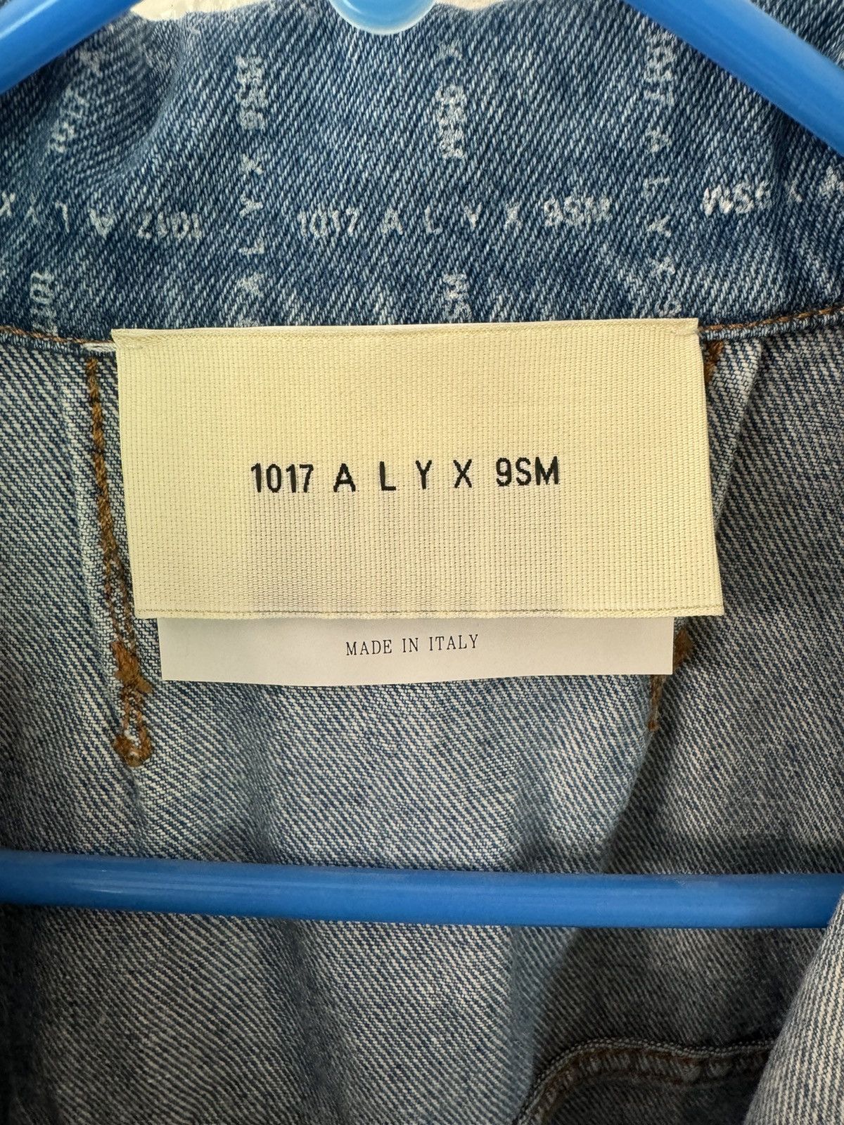 1017 ALYX 9SM Alyx Allover Print Denim Jacket Size US L / EU 52-54 / 3 - 4 Thumbnail
