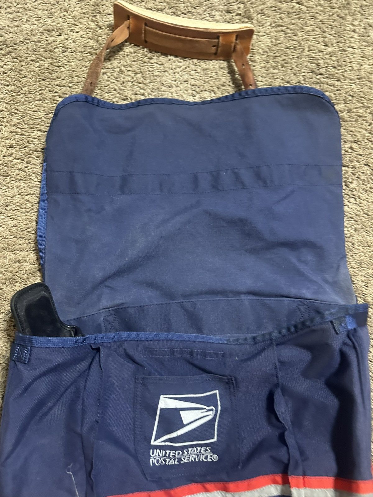 Anti Social Social Club Vintage USPS Mailman “triple navy” carrier bag 00s Size ONE SIZE - 3 Thumbnail