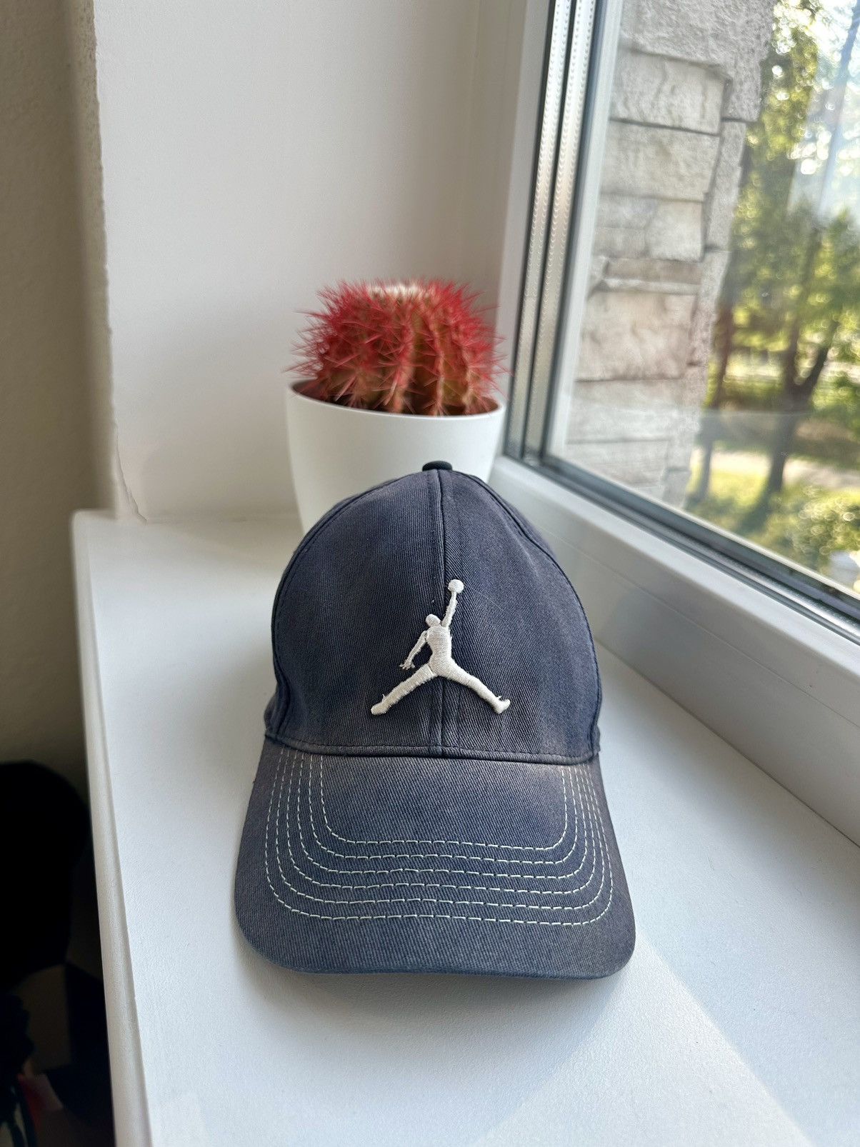Nike Vintage Nike Jordan Cap Fade Style Size ONE SIZE - 2 Thumbnail