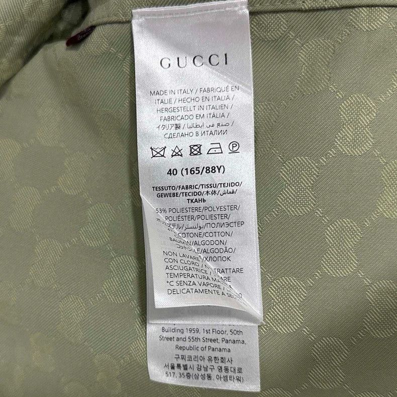 Gucci Gucci New avocado-colored full-print jacket 2506-Nextarrow Size S / US 4 / IT 40 - 6 Thumbnail