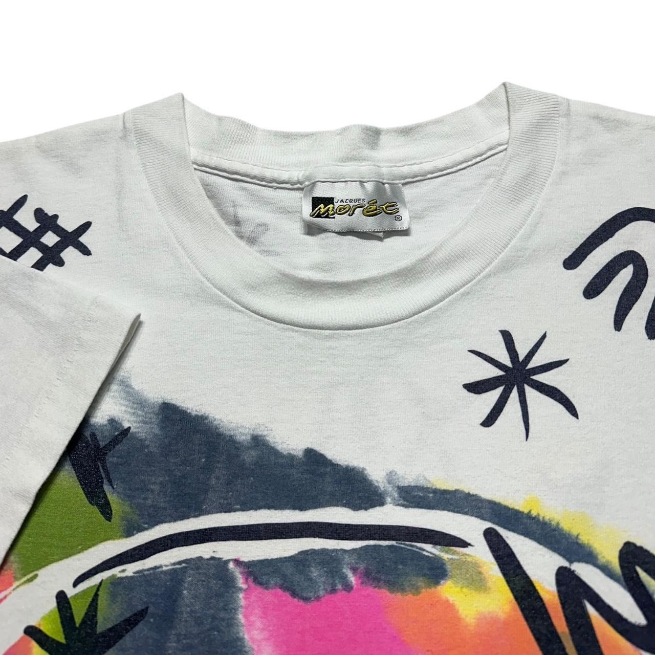 Hanes × Vintage Vintage Jacques Moret Art AOP T-Shirt Size US L / EU 52-54 / 3 - 4 Thumbnail