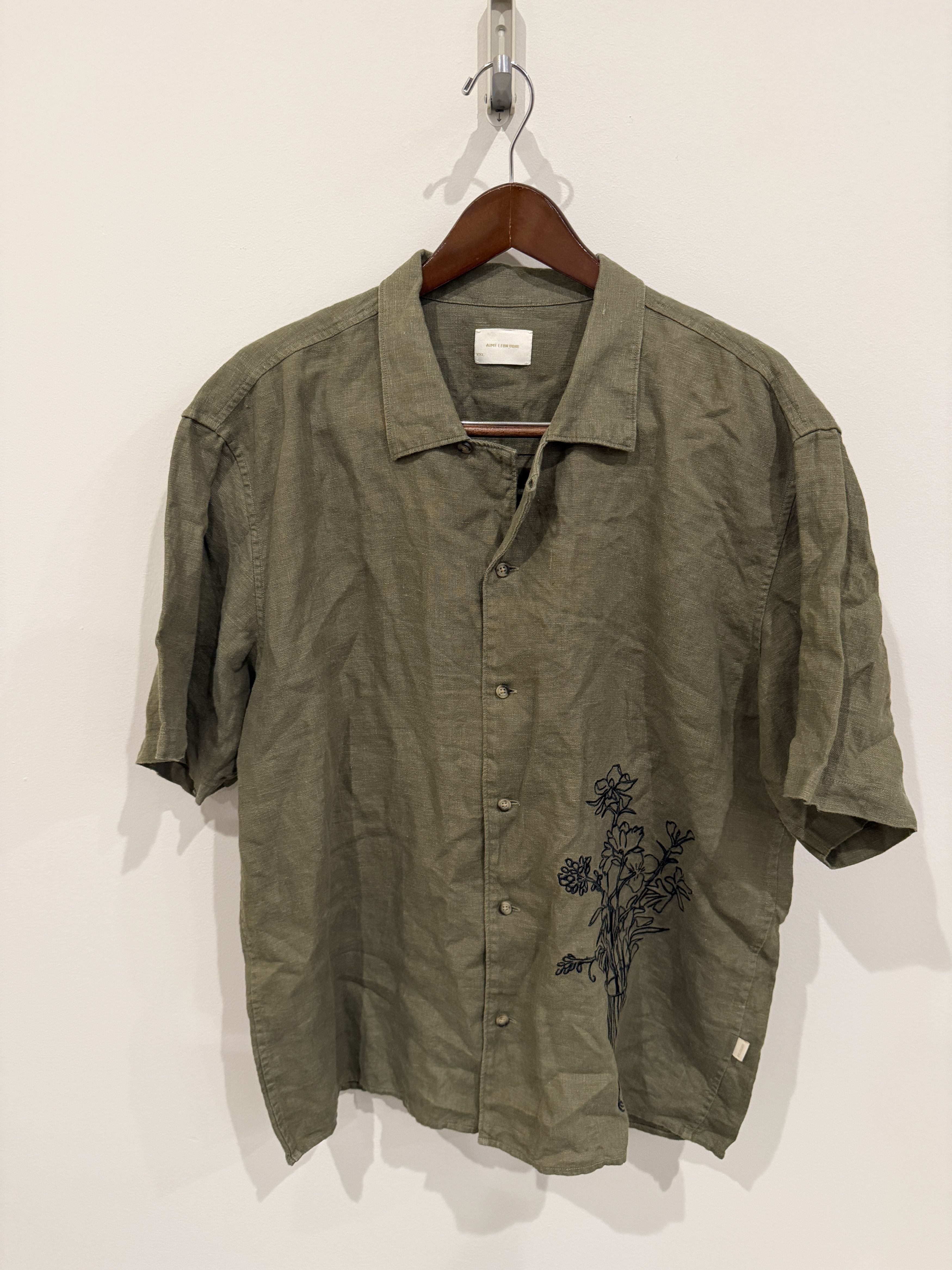 Aime Leon Dore Aime Leon Dore Lesvos Cropped Camp Shirt | Grailed