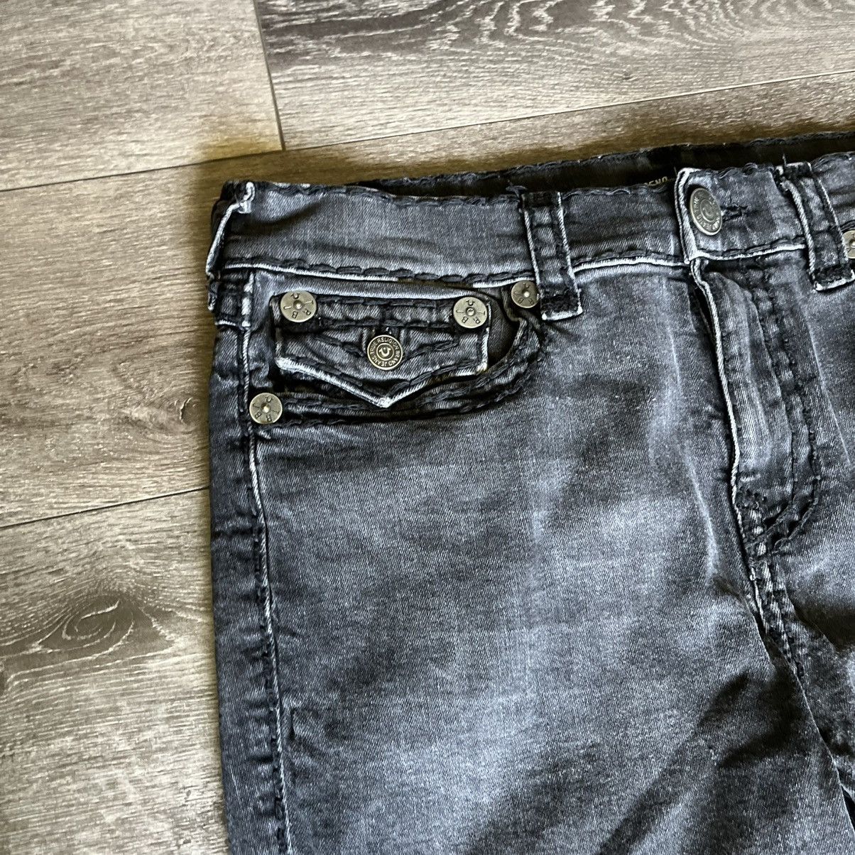 True Religion Vintage True Religion Geno Flap Super T Slim Denim Jeans 36 Size US 36 / EU 52 - 8 Thumbnail