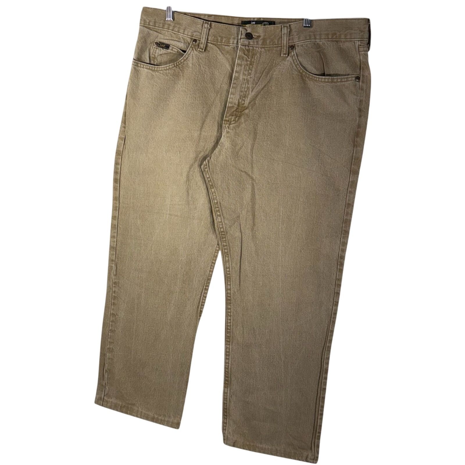 Lee Lee Regular Fit Denim Straight Leg Jeans 41x27 Size US 41 - 3 Thumbnail