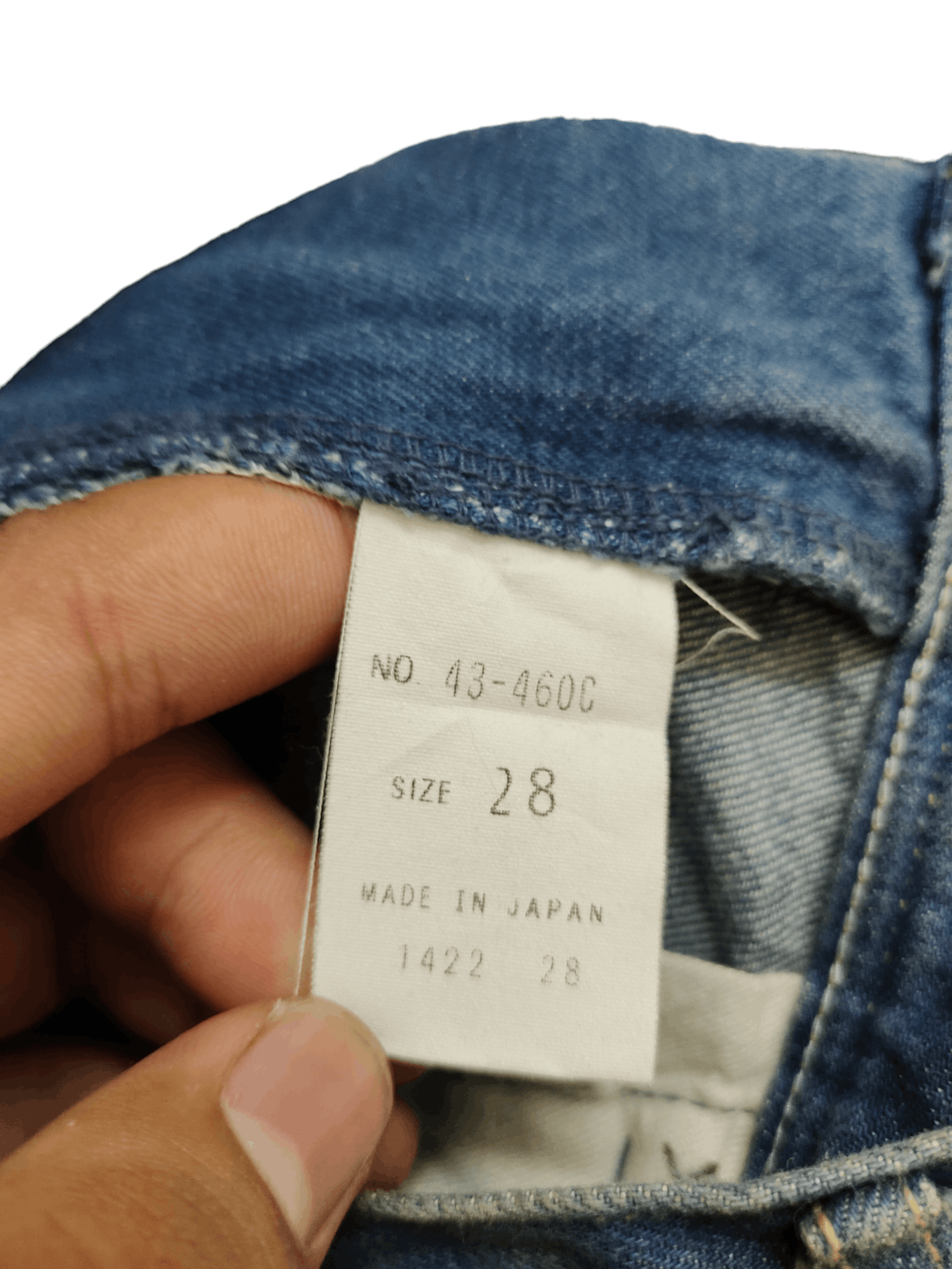 Kapital 1990s Spellbound Jpn Workers Denim Pants 45rpm Orslow Style Size US 29 - 17 Thumbnail