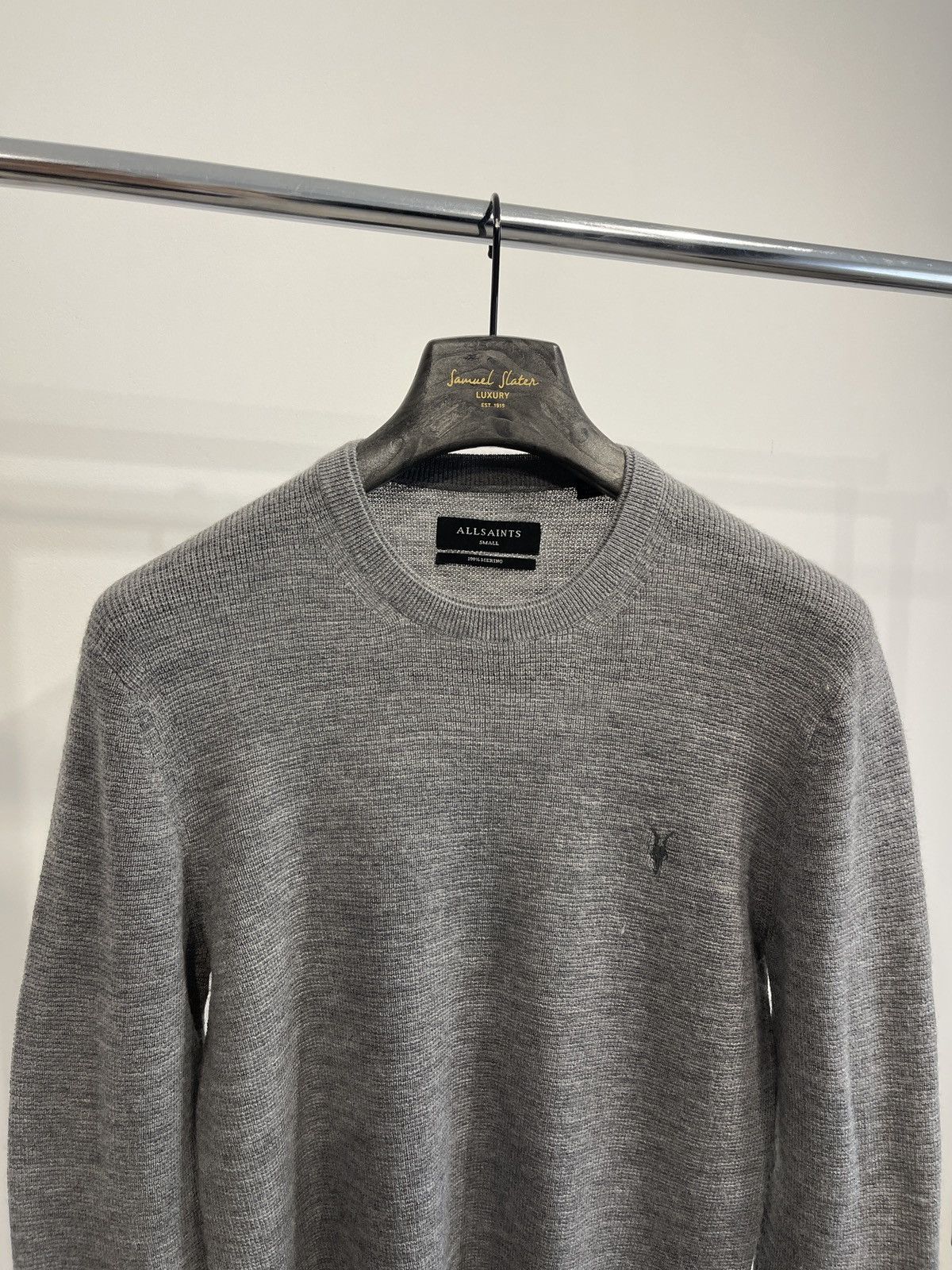 Allsaints Allsaints wool sweater grey S Size US S / EU 44-46 / 1 - 2 Thumbnail