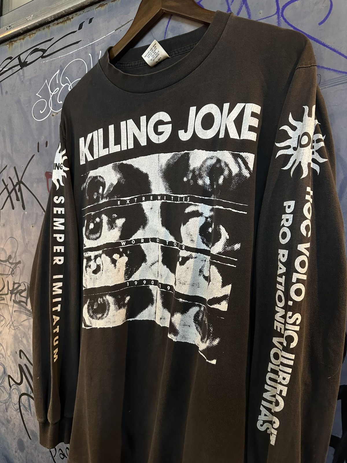 Other Vintage Killing Joke Visible Tour 1991 Size US XL / EU 56 / 4 - 3 Thumbnail