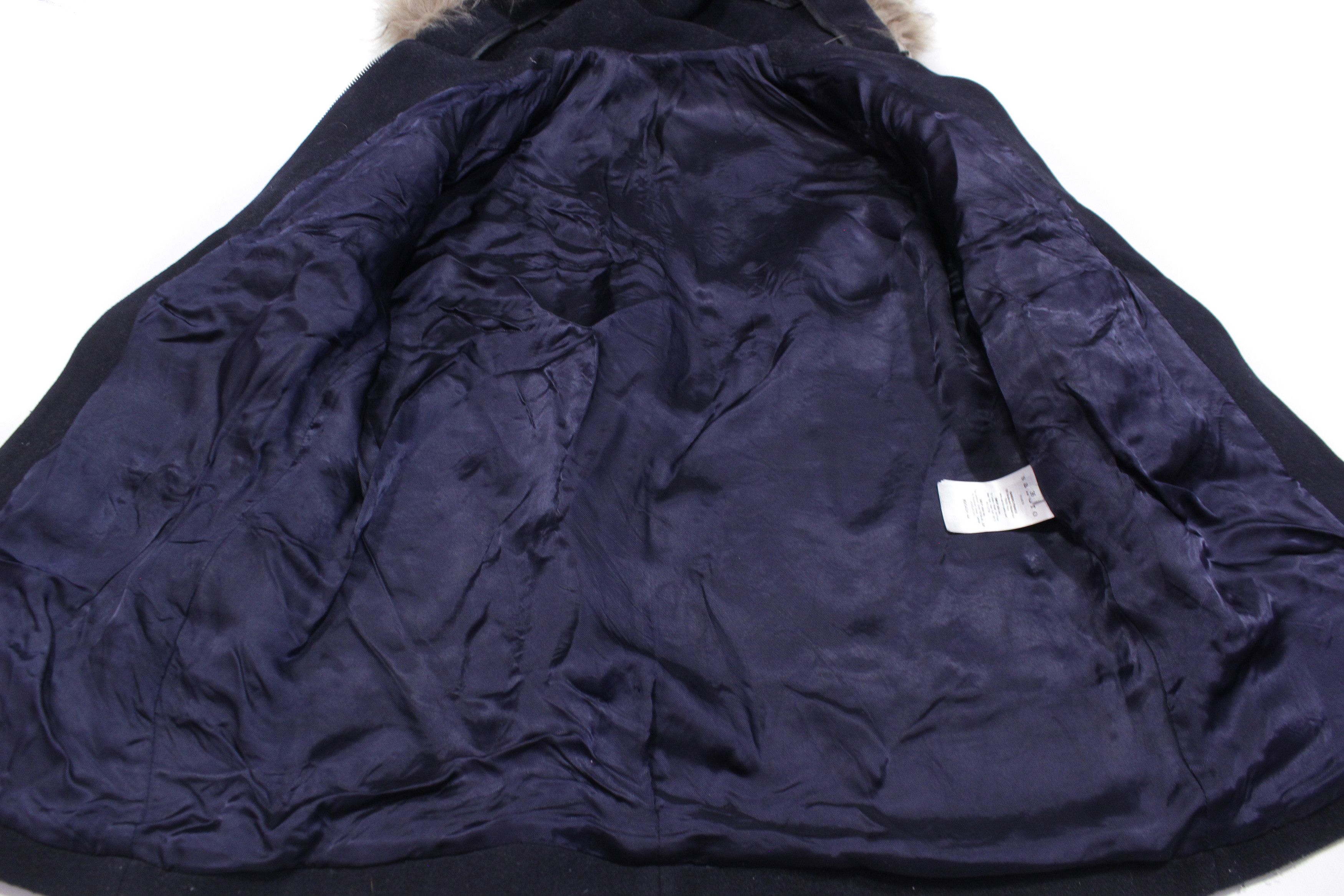 Sandro Wool Hooded Coat Size XS / US 0-2 / IT 36-38 - 7 Thumbnail