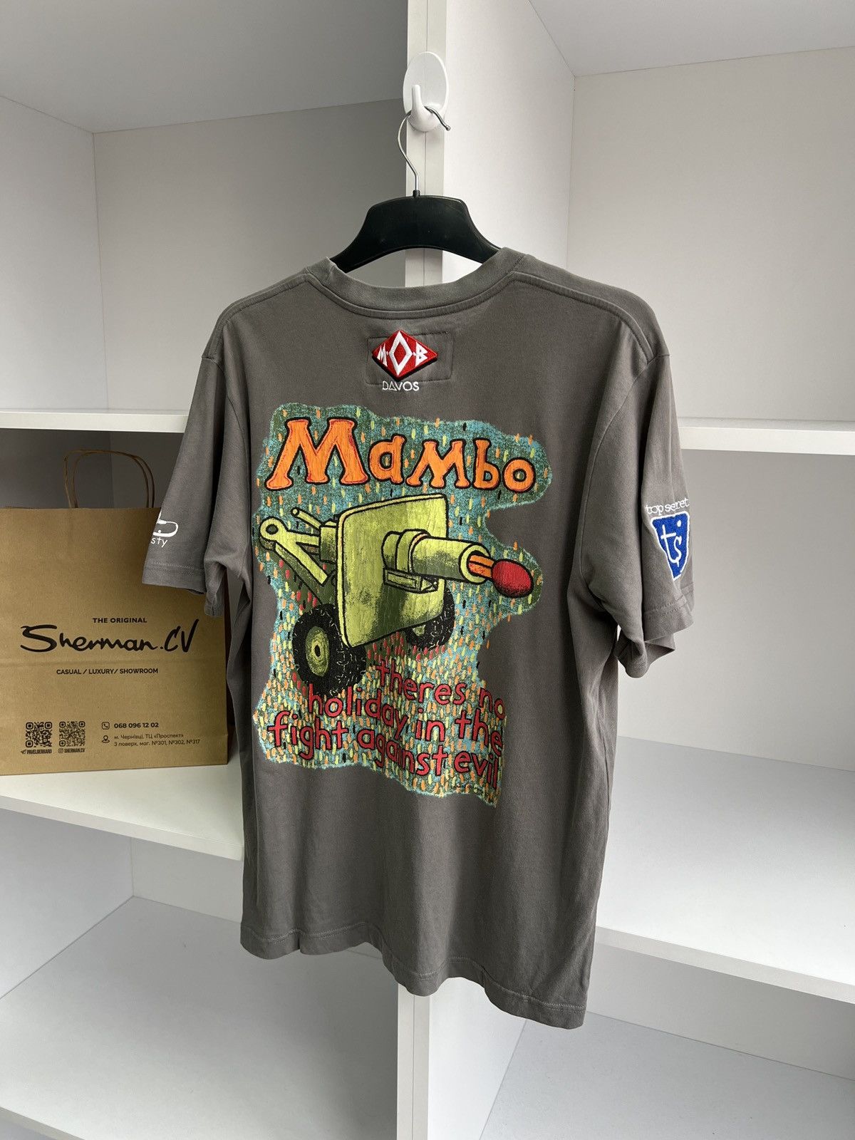 Mambo × Vintage Vintage Mambo Big Print Logo Streetwear Tee Size US M / EU 48-50 / 2 - 18 Thumbnail