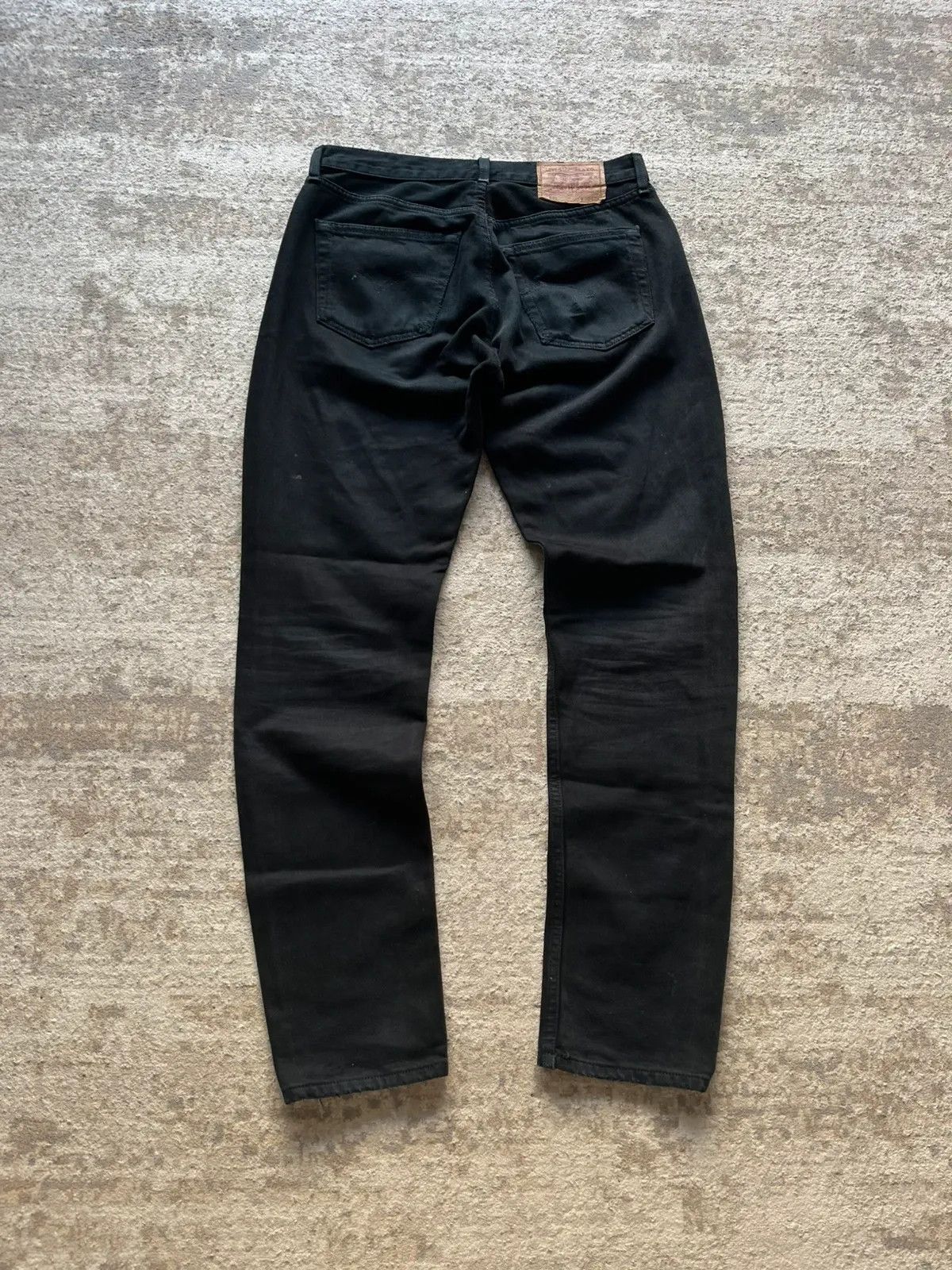 Levi's Levi's 501 Sz W 32 L 32 Black Denim Jeans Rare Size US 34 / EU 50 - 2 Thumbnail