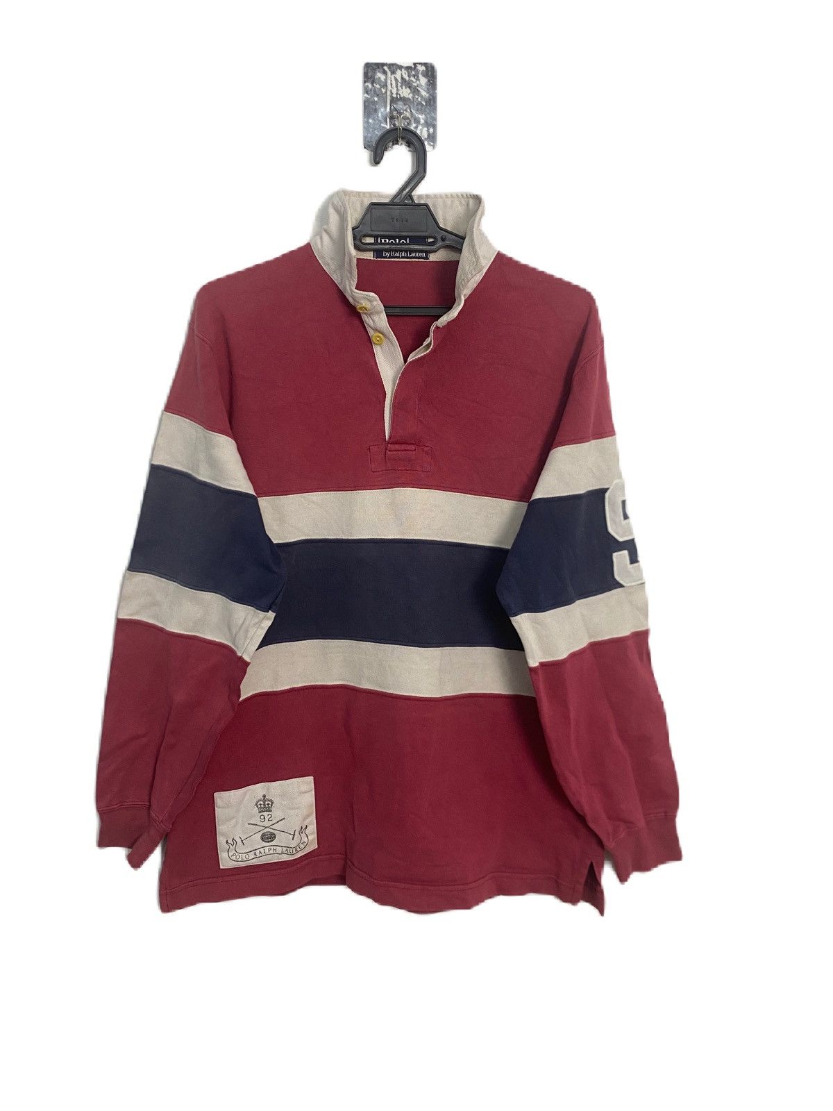 Polo Ralph Lauren VINTAGE 92 RUGBY SHIRT POLO BY RALPH LAUREN Size US M / EU 48-50 / 2 - 1 Thumbnail