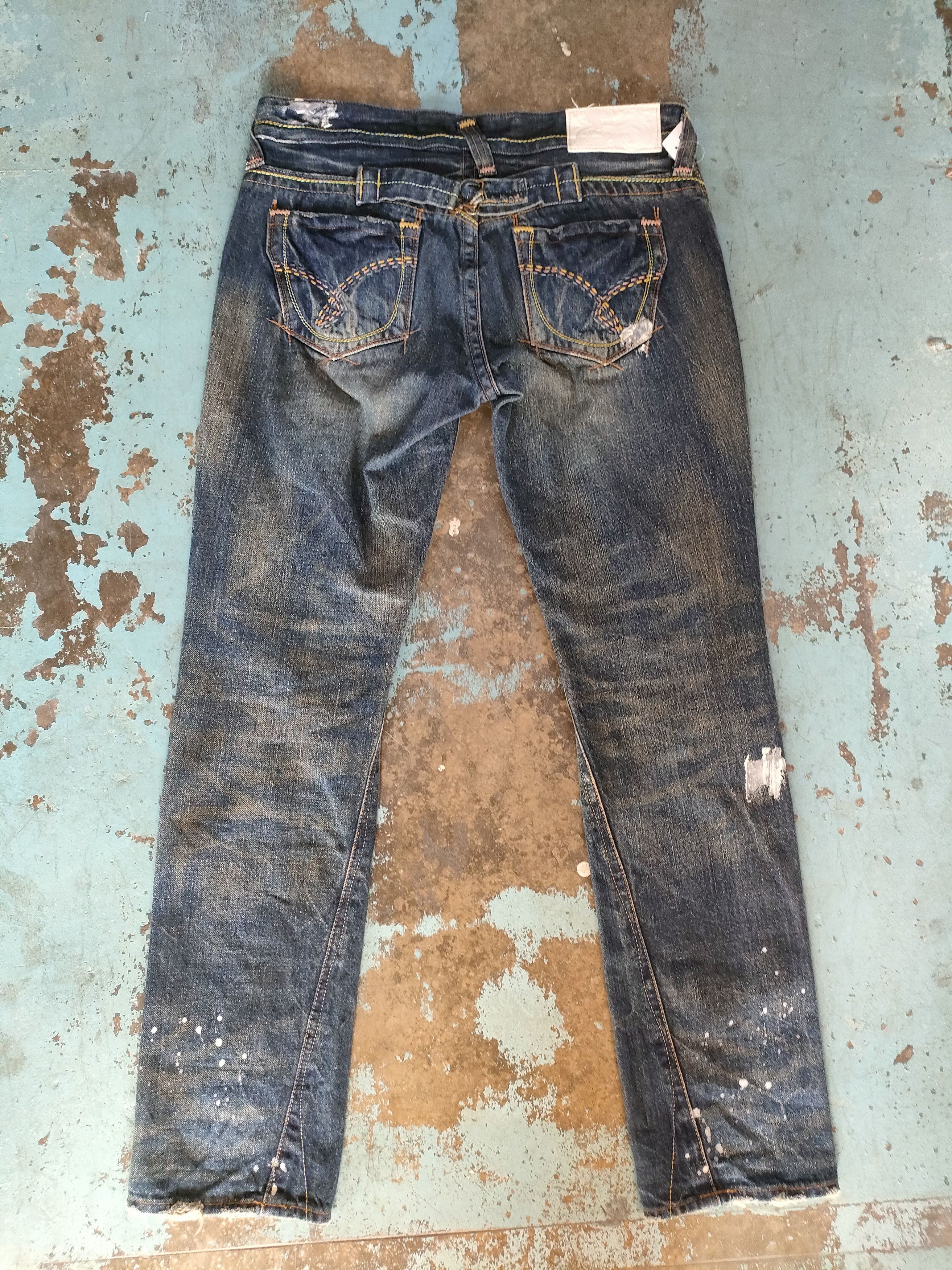 If Six Was Nine Georgia Love Painting Jeans Size US 32 / EU 48 - 4 Thumbnail
