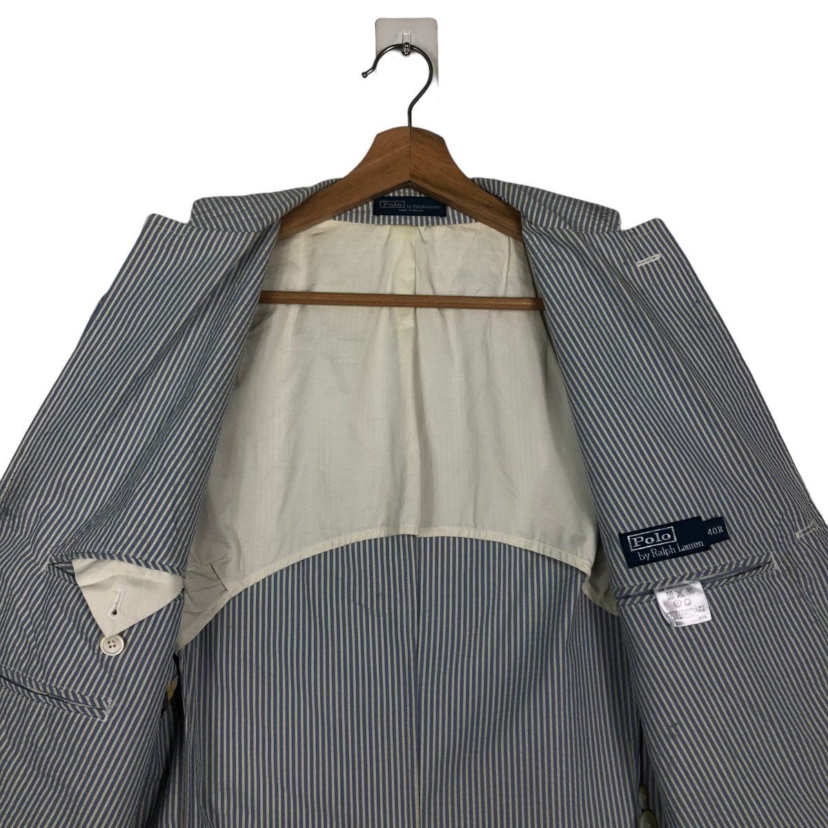 Polo Ralph Lauren 🔥Vtg Hickory Chore Jacket Polo Ralph Lauren Macau Made Size US M / EU 48-50 / 2 - 11 Thumbnail