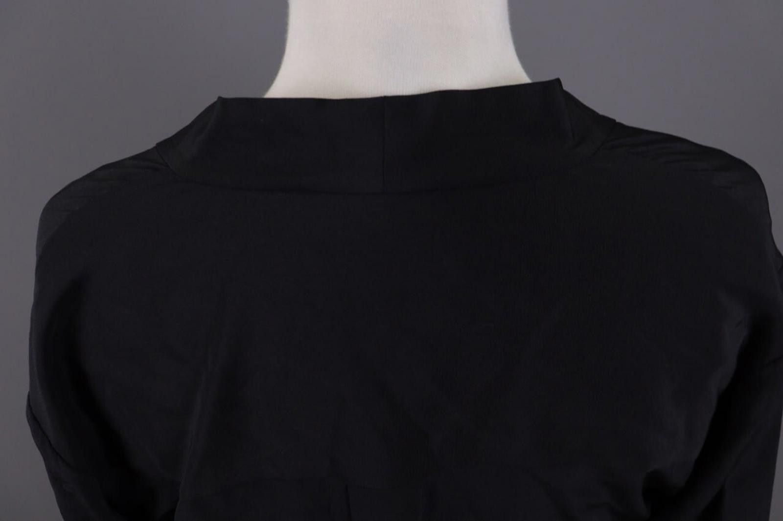 Diane von Furstenberg Ladies Diane von Furstenberg Black V-Neck Top Blouse Size XS Size XS / US 0-2 / IT 36-38 - 11 Thumbnail