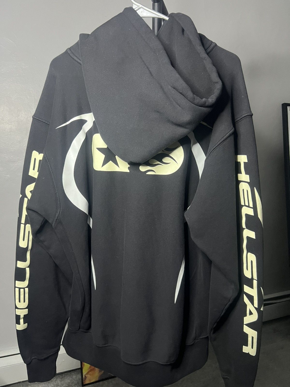 HELLSTAR Hellstar Sports Hoodie Jet Black Size US S / EU 44-46 / 1 - 2 Thumbnail