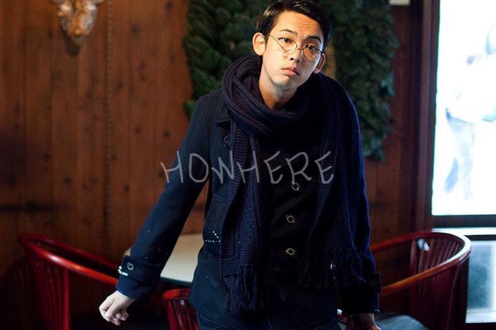 Fragment Design DENIM FRAGMENT VANQUISH Slim Wool Coat Blue White M Size US M / EU 48-50 / 2 - 9 Thumbnail