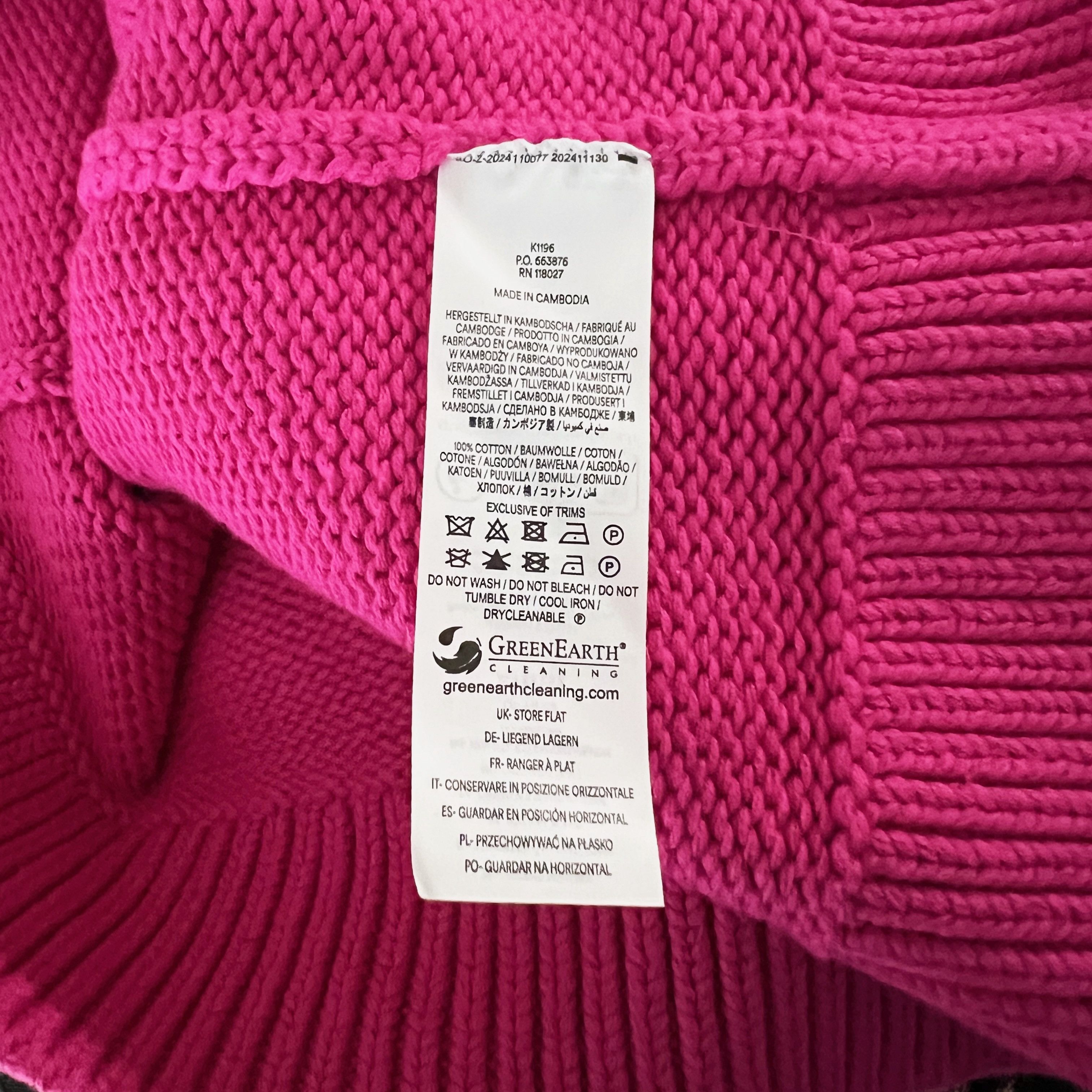 Boden NEW Boden Lucy Oversized Crew Neck Size XS / US 0-2 / IT 36-38 - 3 Thumbnail