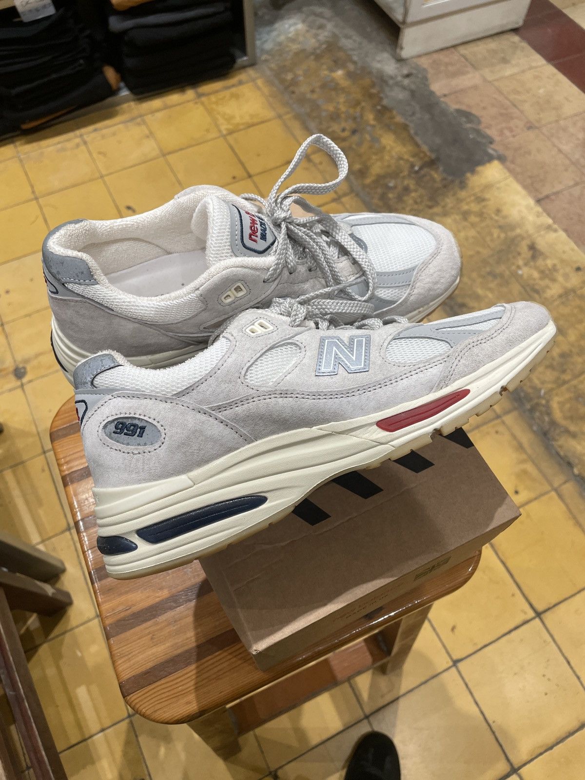 New Balance new balance 991v2 vintage sport Size US 8.5 / EU 41-42 - 1 Thumbnail
