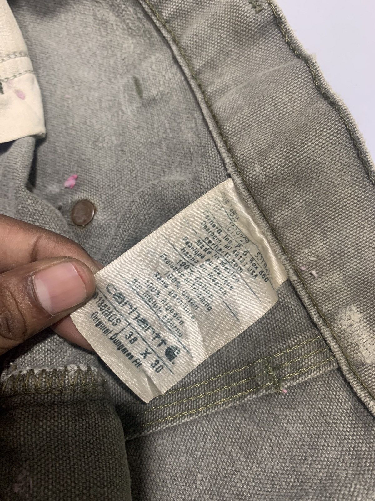 Carhartt Vintage Carhartt double knee denim Size US 38 / EU 54 - 6 Thumbnail