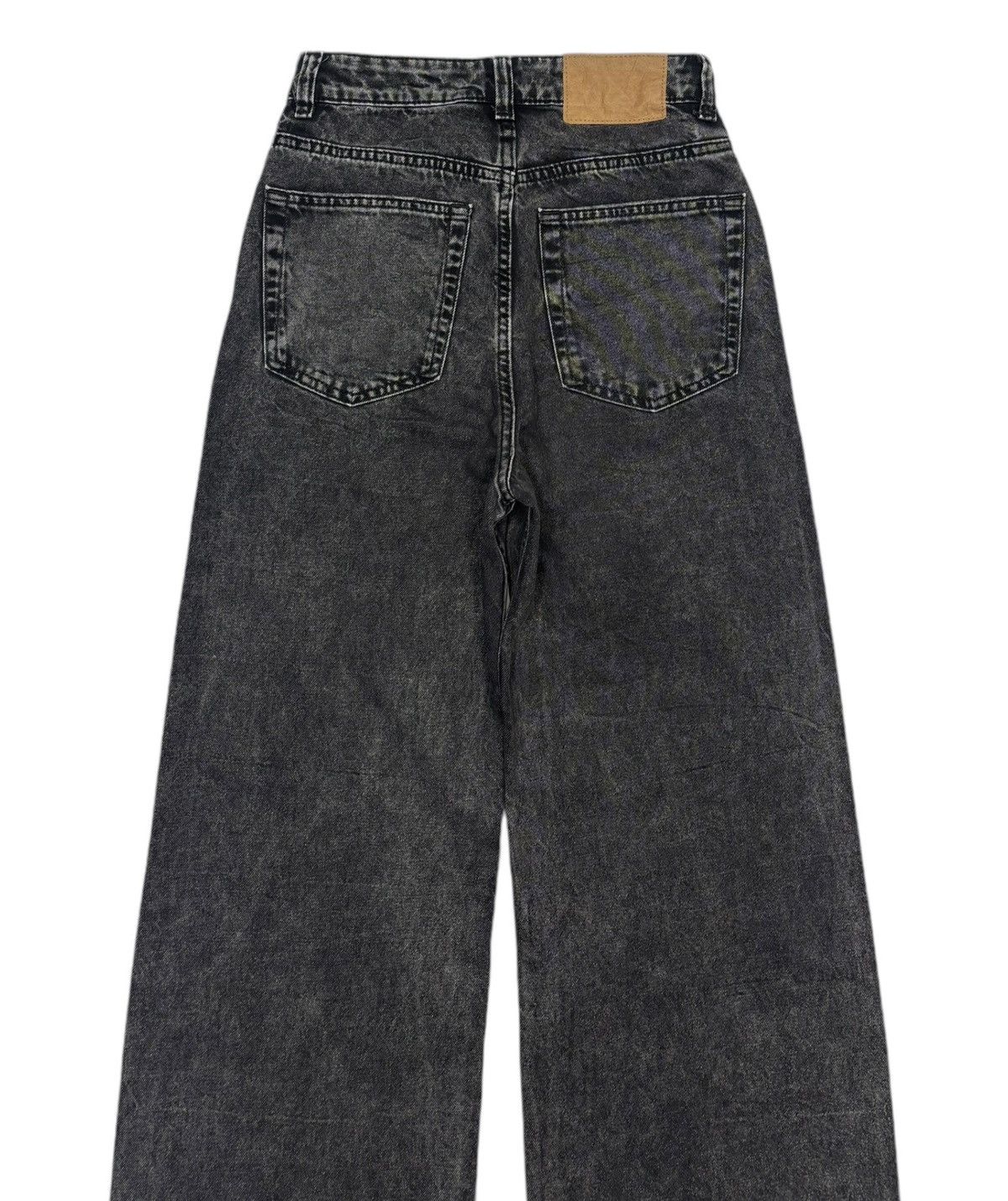 H&M Flared💥Vintage 90s Style Divided HM Baggy Bootcut Leg Jeans Size 25" / US 0 / IT 36 - 8 Thumbnail