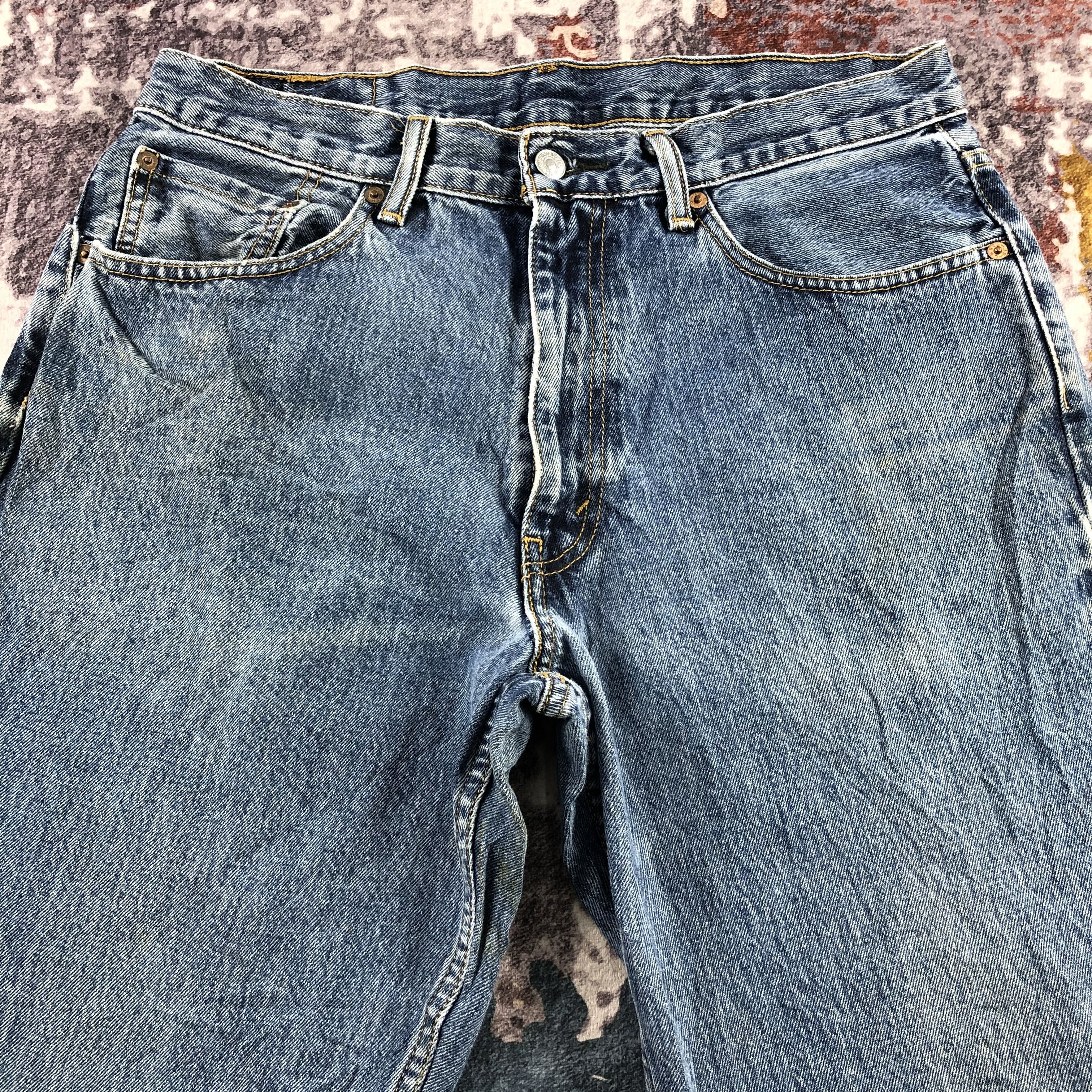 Levi's × Vintage Vintage Blue Wash Levis 550 Jeans-JM2949 Size US 34 / EU 50 - 3 Thumbnail