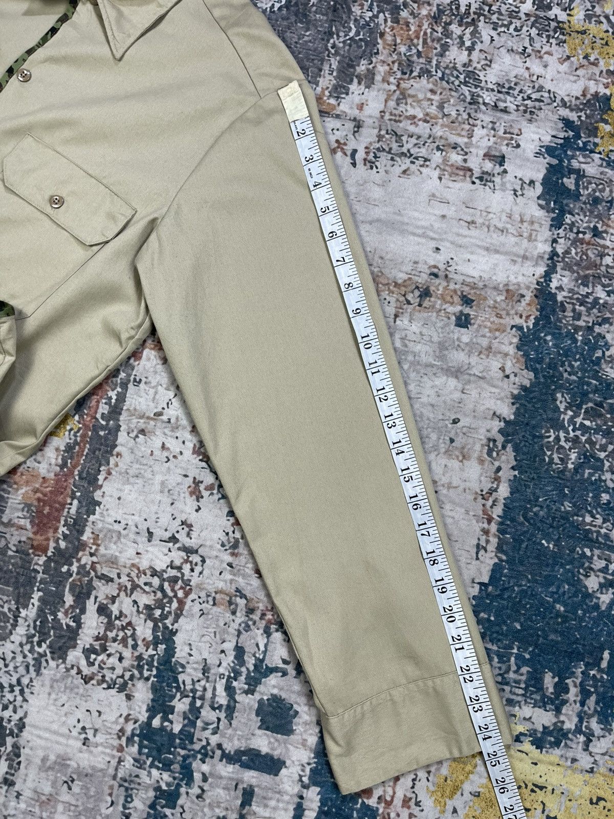 Dickies Vtg Dickies Camo Edge Trim Button Down Work Shirt Size US M / EU 48-50 / 2 - 12 Thumbnail