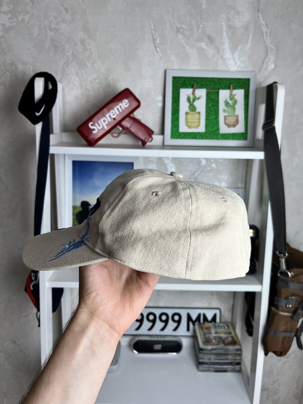 Japanese Brand × Vintage Vintage Japanese Dragon Cap Y2K 90s Size ONE SIZE - 6 Thumbnail