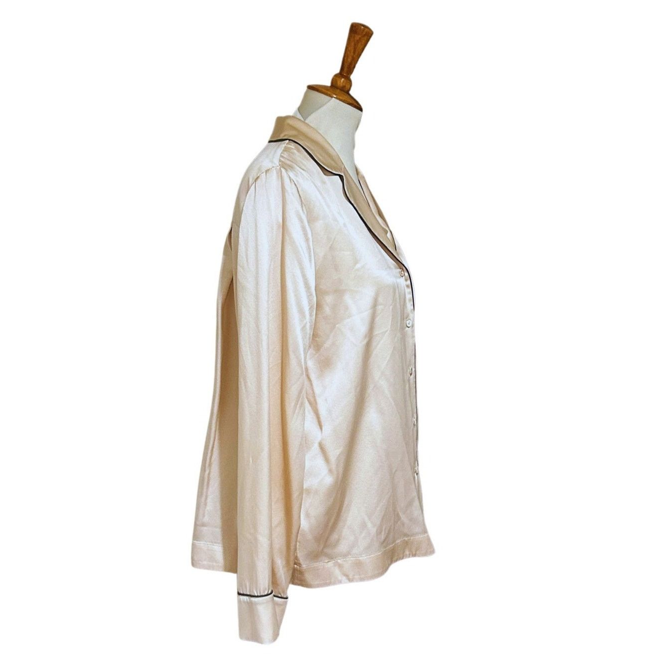Cos COS 100% Silk Pajama Shirt Blouse Size S Size S / US 4 / IT 40 - 4 Thumbnail