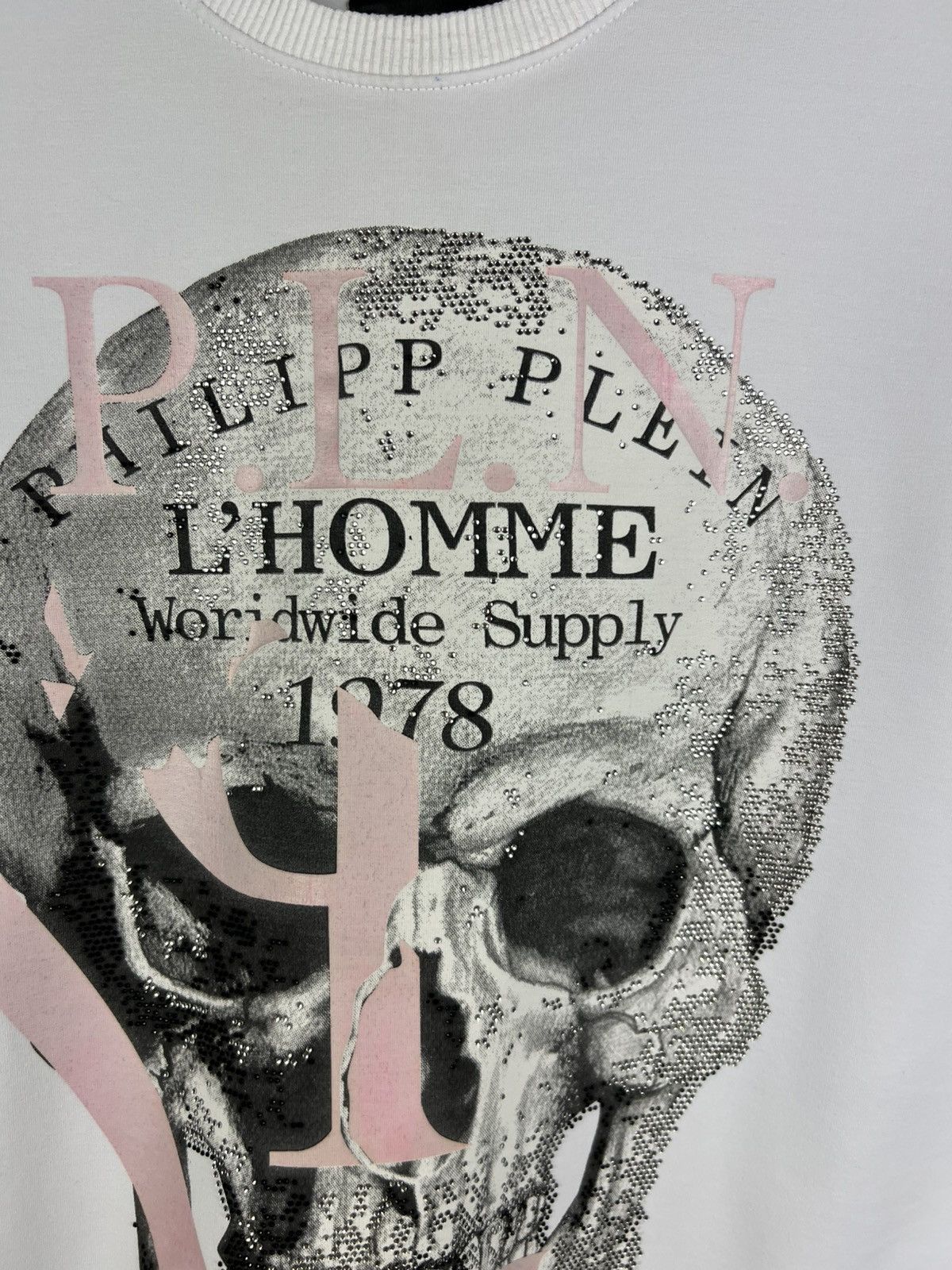 Philipp Plein Philipp Plein skull rhinestones crewneck luxury sweatshirt Size US L / EU 52-54 / 3 - 11 Thumbnail
