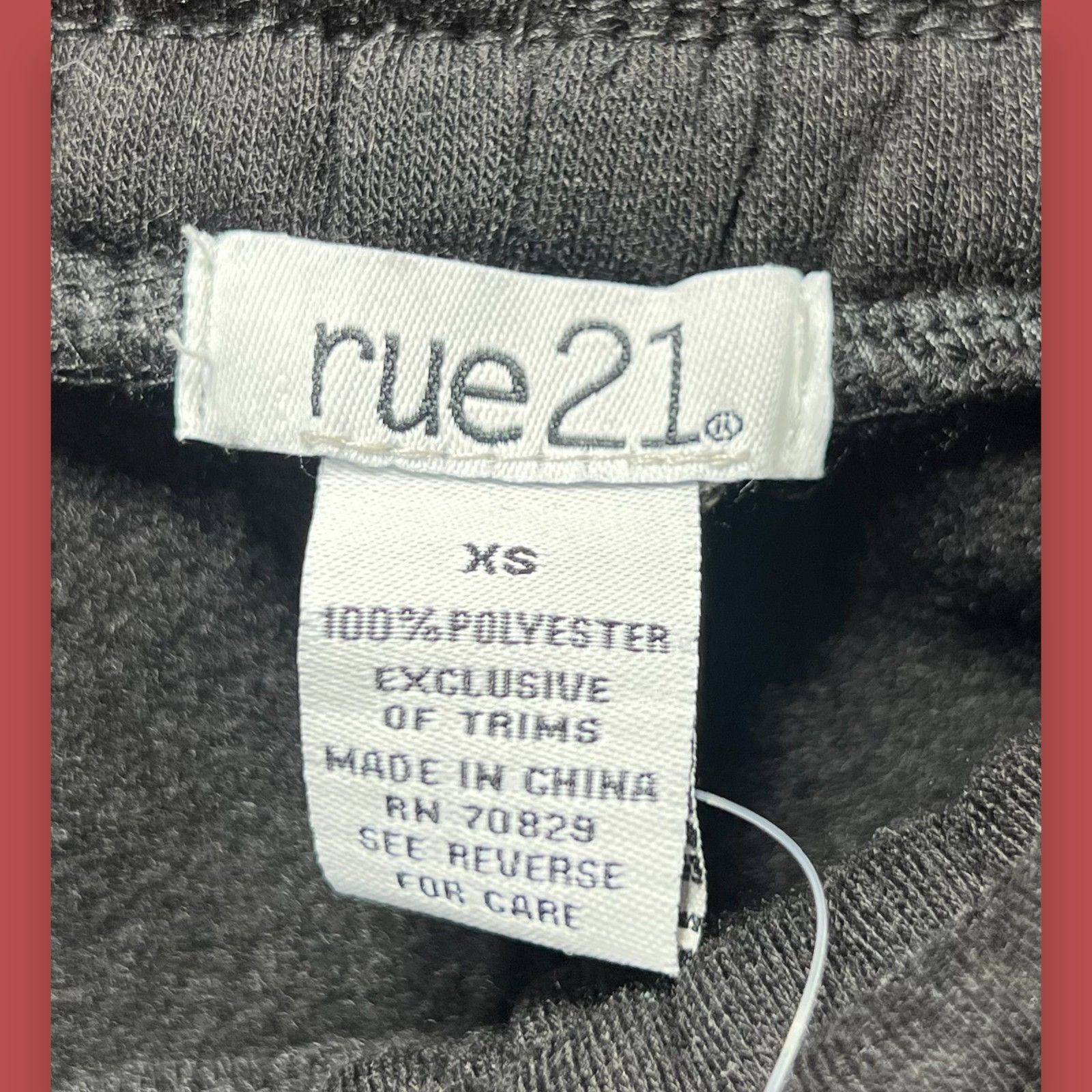 rue21 Rue 21 - Men's Sweatpants - Black - Extra Small Size ONE SIZE - 9 Thumbnail