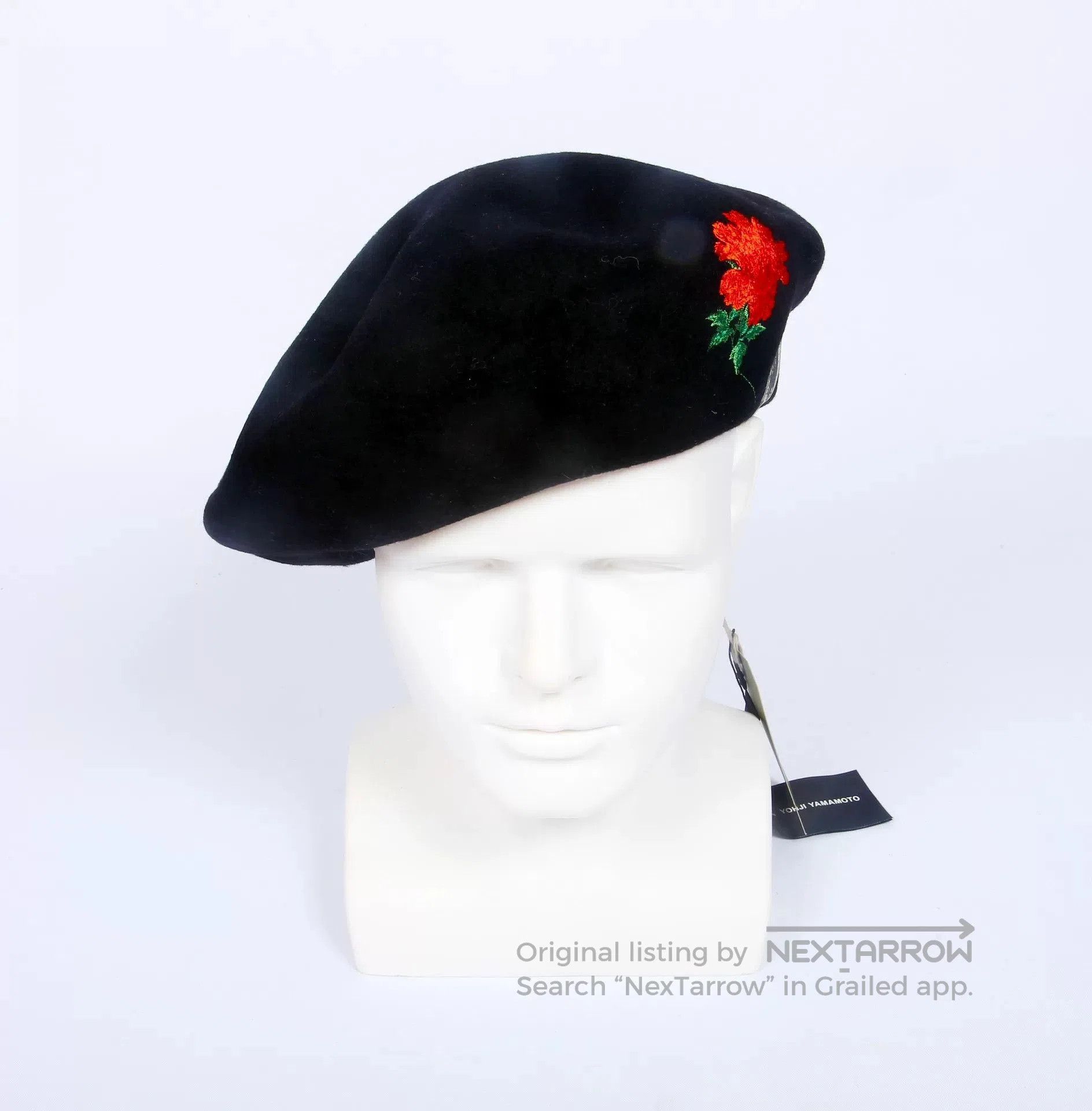 THE H.W.DOG&CO. H.W. Dog x Wildside Embroidered Beret. Size ONE SIZE - 2 Thumbnail