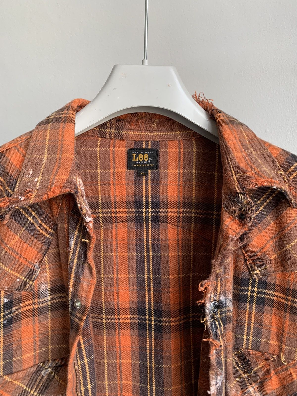 Vintage Sun Faded Vintage Flannel Shirt Distressed Grunge Size US M / EU 48-50 / 2 - 3 Thumbnail