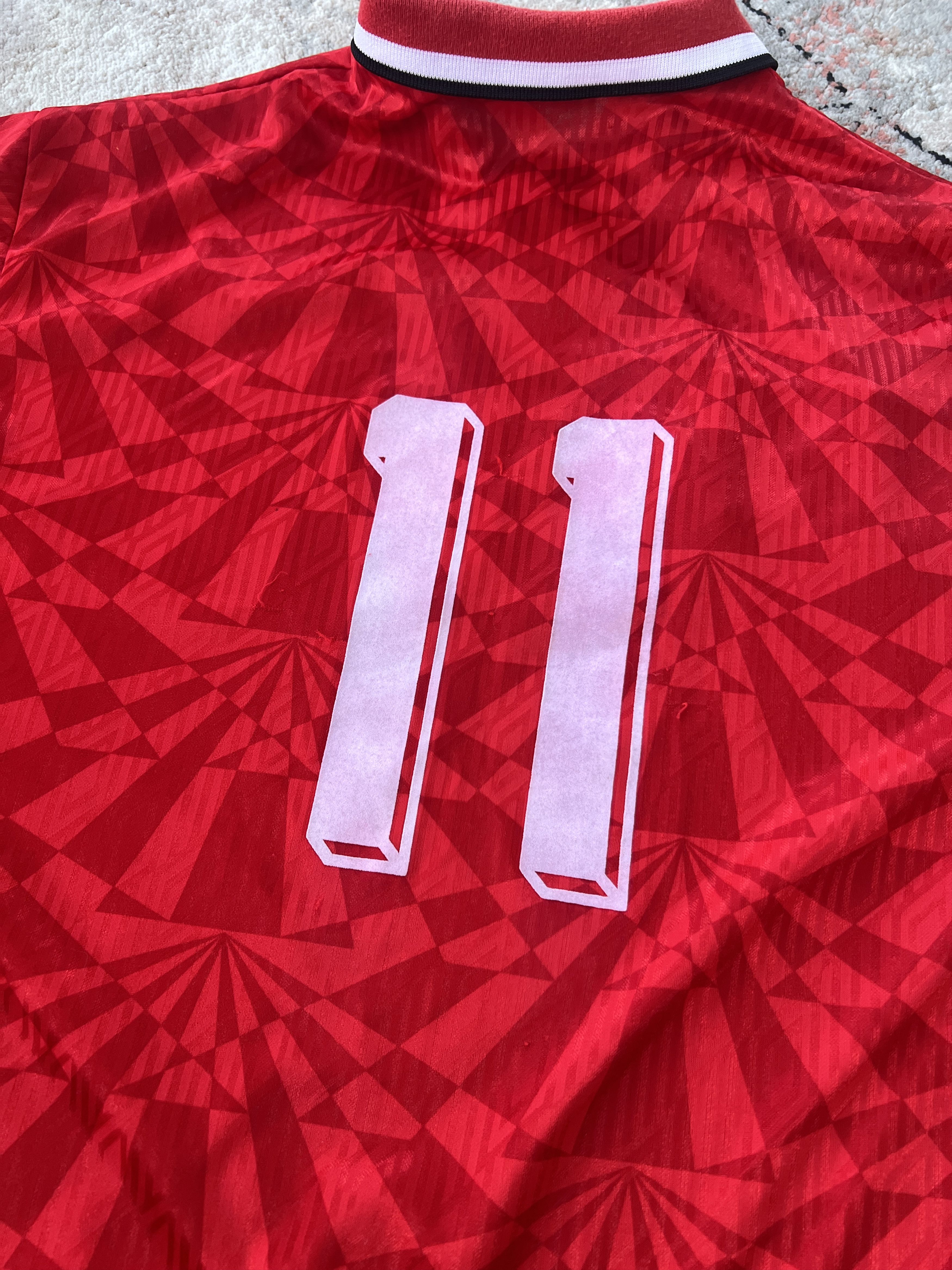 Diadora Rare Diadora 11 Czech Republic Vintage Jersey Size US XL / EU 56 / 4 - 7 Thumbnail