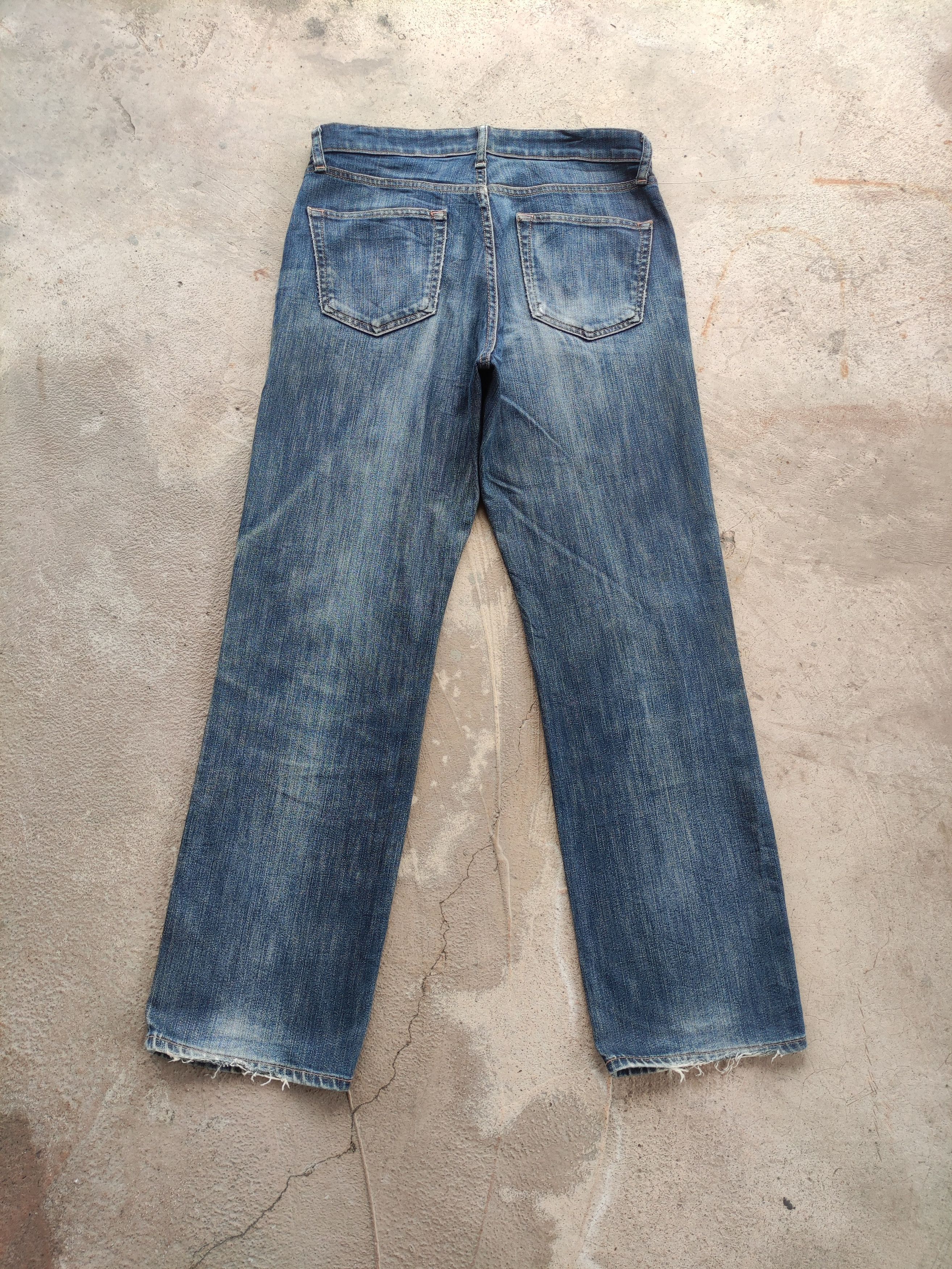 Japanese Brand Vintage Japanese Jean Baggy Distressed Faded Denim Size US 32 / EU 48 - 8 Thumbnail