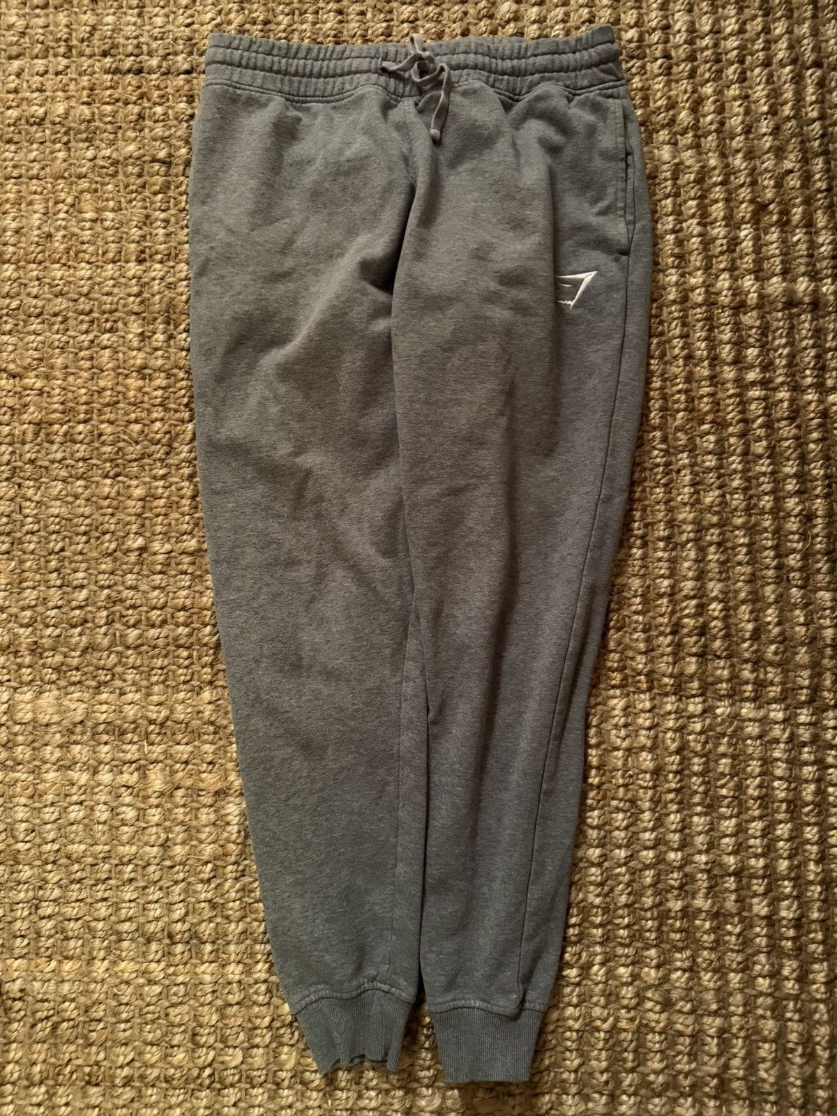 Gymshark Gymshark Grey Joggers Size L (Fits Small) Size US 30 / EU 46 - 1 Thumbnail
