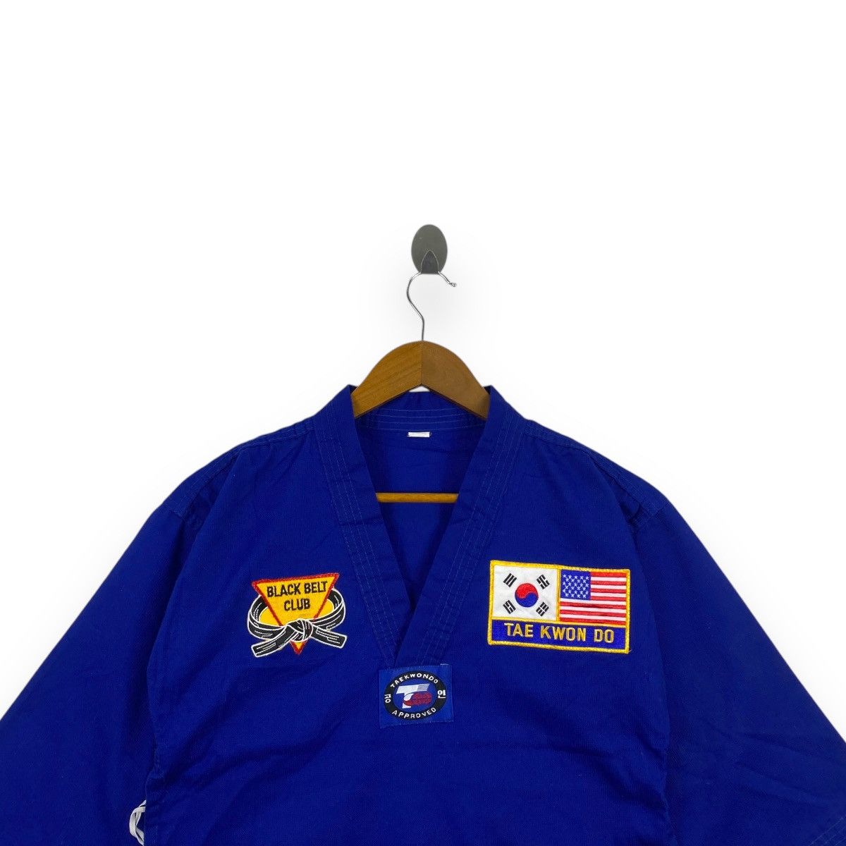 Vintage Vintage TAEKWONDO UNIFORM NTC Black Belt Club Jacket Size S / US 4 / IT 40 - 2 Thumbnail