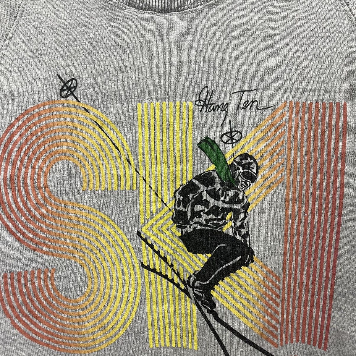 Hang Ten × Vintage 🔥Vintage Hang Ten Ski Hawaii Big Logo Two Layer Sweatshirts Size US XS / EU 42 / 0 - 4 Thumbnail