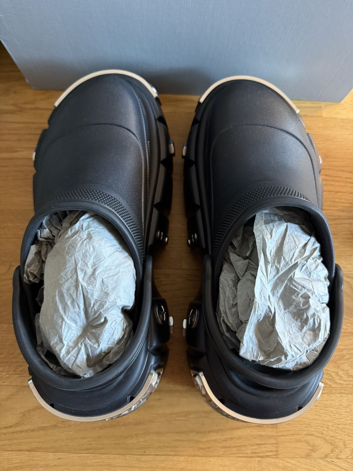 Balenciaga Balenciaga Hardcrocs Size US 12 / EU 45 - 16 Thumbnail