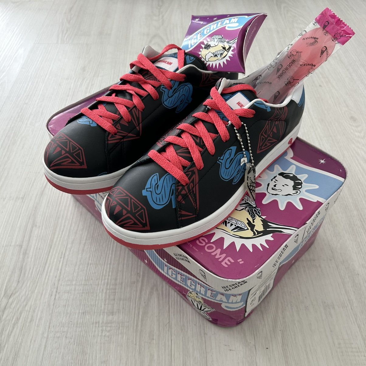 Icecream × Reebok VERY RARE OG REEBOK X BBC/ICE CREAM BOUTIQUE SNEAKER Size US 8.5 / EU 41-42 - 2 Thumbnail