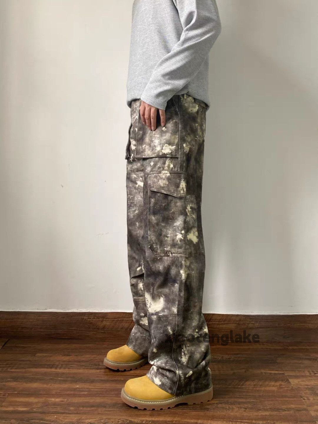 Designer × Japanese Brand × Vintage Utility military outdoor tactical pattern cargo camo pants Size US 32 / EU 48 - 6 Thumbnail