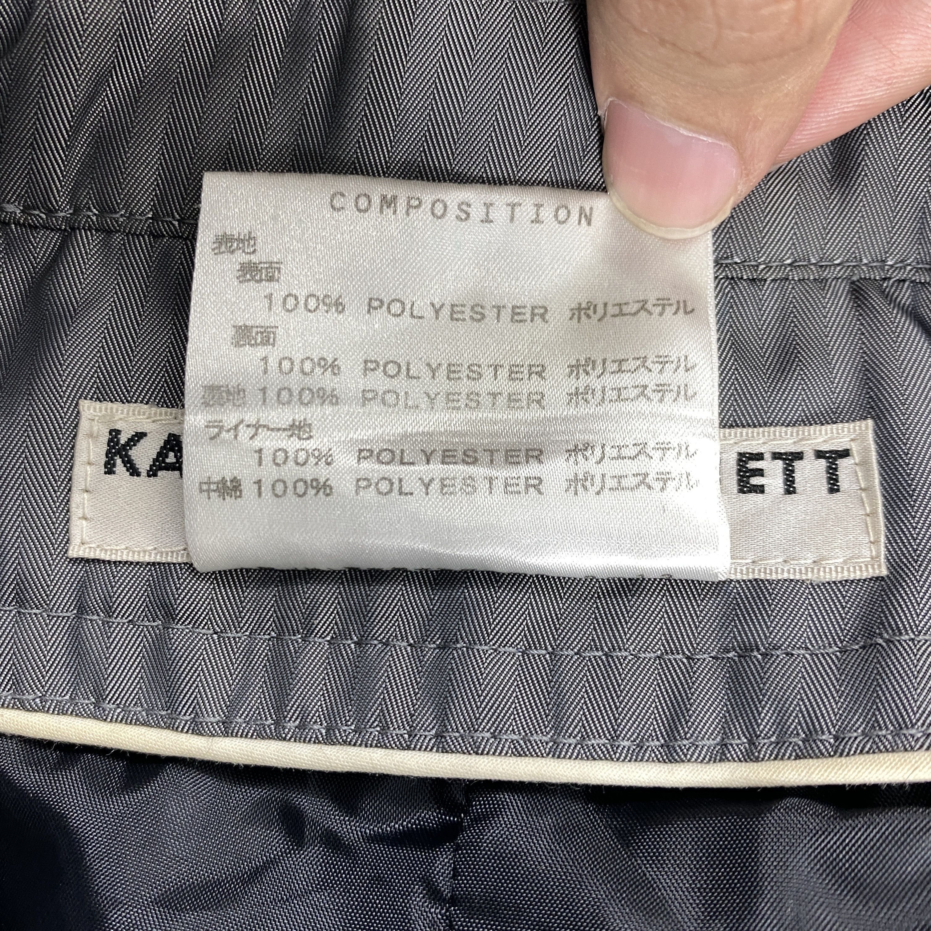 Japanese Brand Vintage Katharine Hamnett London Long Coats Jacket -J185 Size US S / EU 44-46 / 1 - 7 Thumbnail
