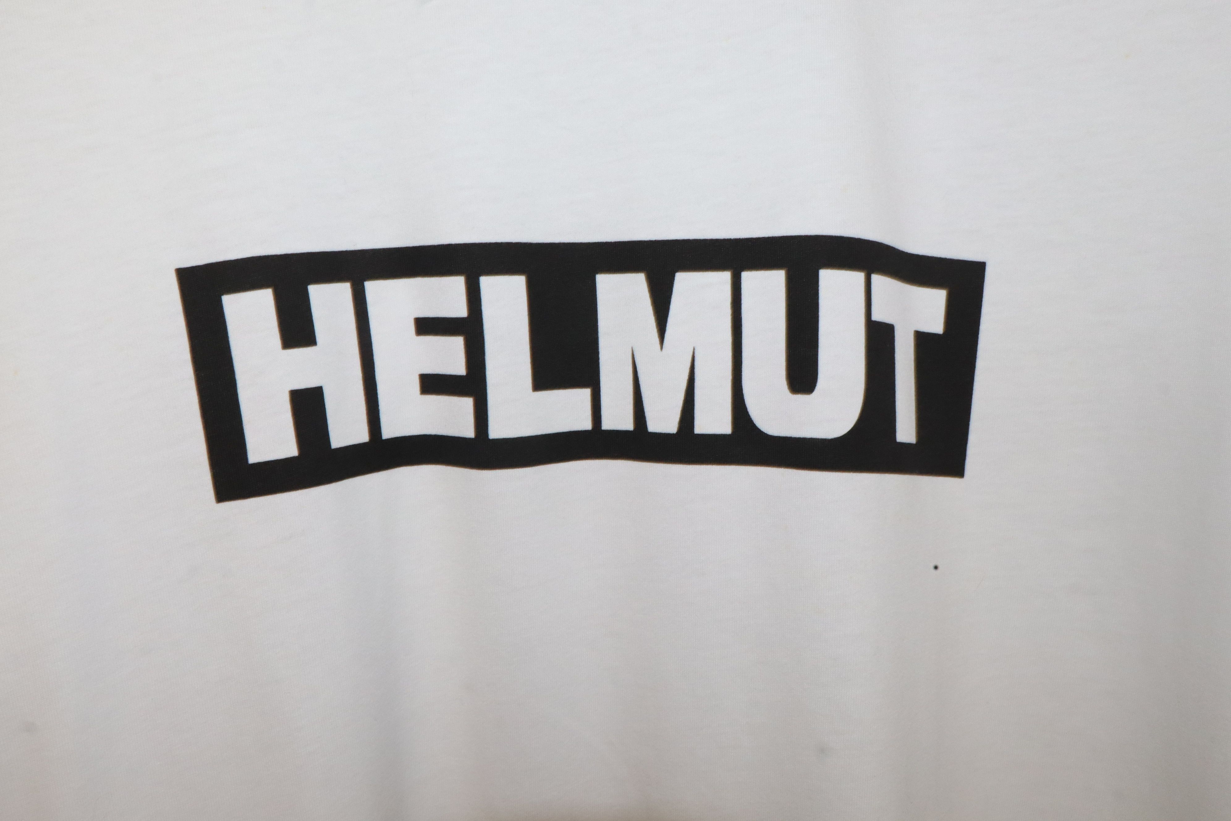 Helmut Lang Logo box print t-shirt Size US L / EU 52-54 / 3 - 3 Thumbnail