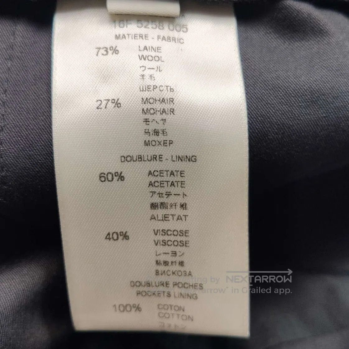 Givenchy Givenchy Wool-Mohair Blend Solid Color Pants L. Size US 32 / EU 48 - 7 Thumbnail