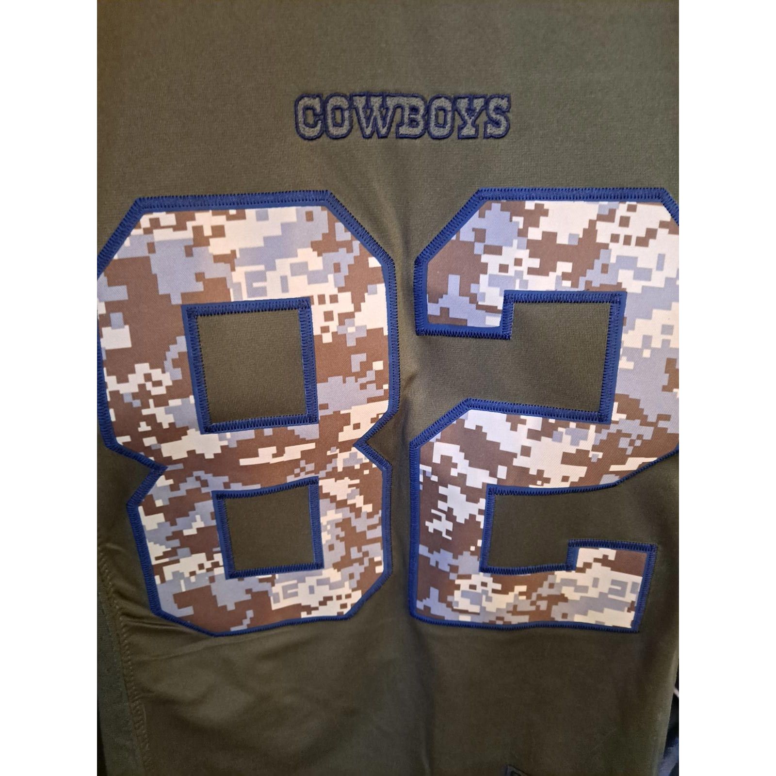 NFL NFL Cowboys #82 Witten Salute to Service Jersey Size Small Size US S / EU 44-46 / 1 - 2 Thumbnail