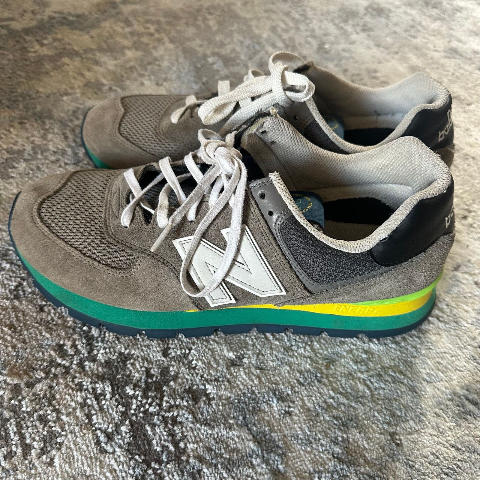 New Balance New Balance Men's 574 Rugged Sneakers Marblehead Size 10.5 Size US 10.5 / EU 43-44 - 3 Thumbnail
