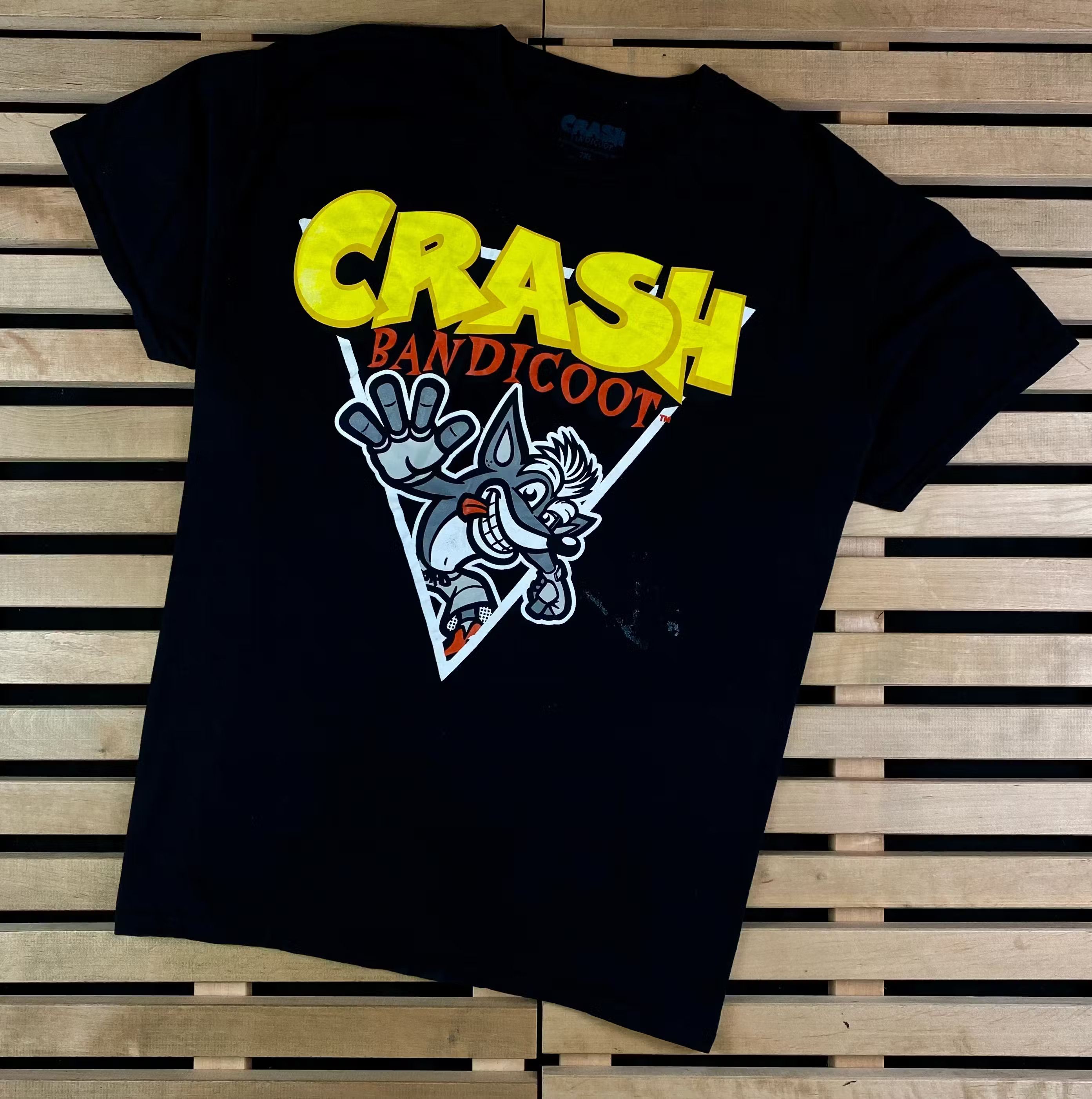 Playstation × The Game × Vintage Mens Vintage T Shirt Crash Bandicoot Size XXL 2XL Size US XXL / EU 58 / 5 - 1 Thumbnail