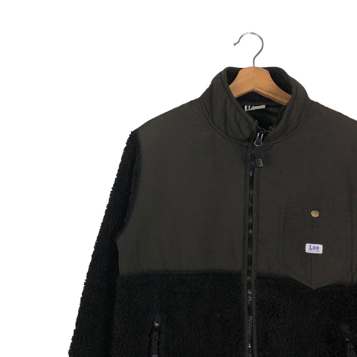 Japanese Brand 🔥Vintage Zipper Jacket Lee Union Made Fleece Sherpa Size US S / EU 44-46 / 1 - 7 Thumbnail